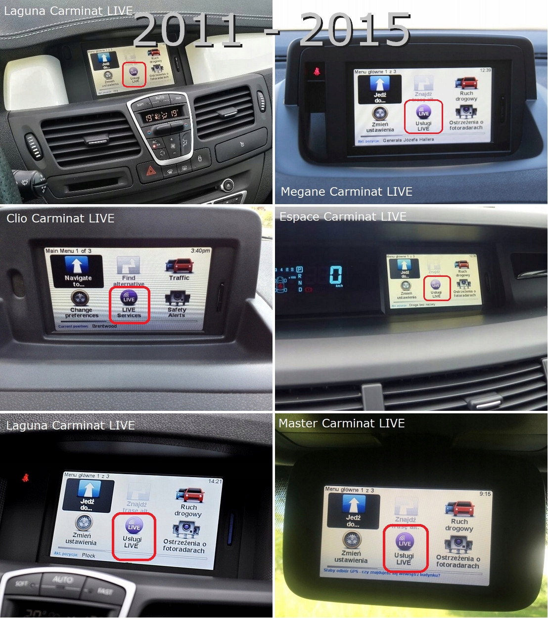 Neuf 2024 Renault Tomtom Carminat Map Vivre Version 11.05 Carte SD Megane  Laguna