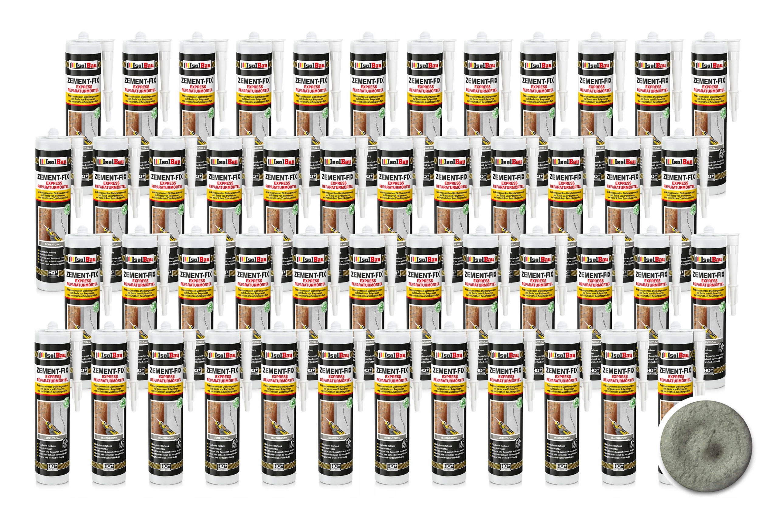 Zement-Fix 48x300ml opravná těsnicí malta Isolbau Cementově šedá