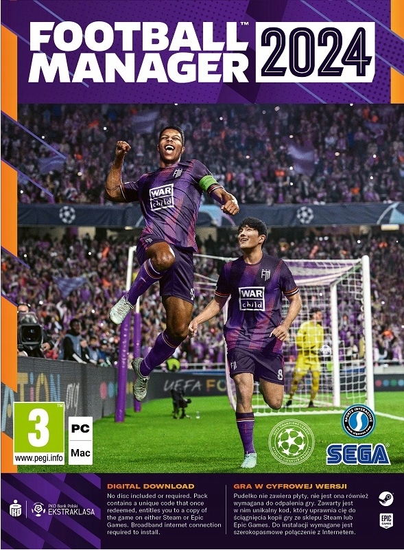 Football Manager 2024 Klucz Steam Epic Games Pc Pl Bonusowa Gra
