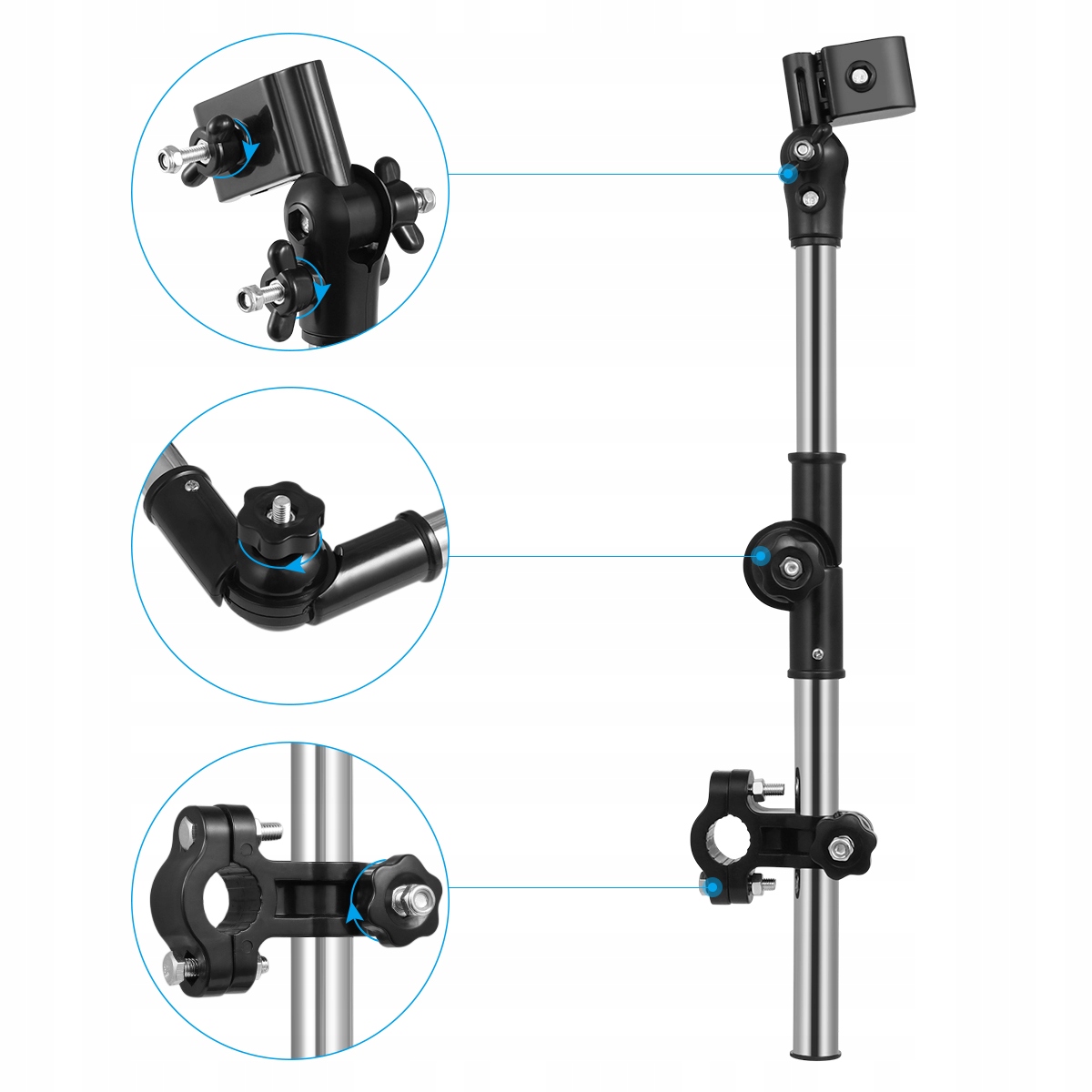 KRZESŁA STOJAK NA PARASOLE ZEWNĘTRZNE Długość maksymalna 2.5 m