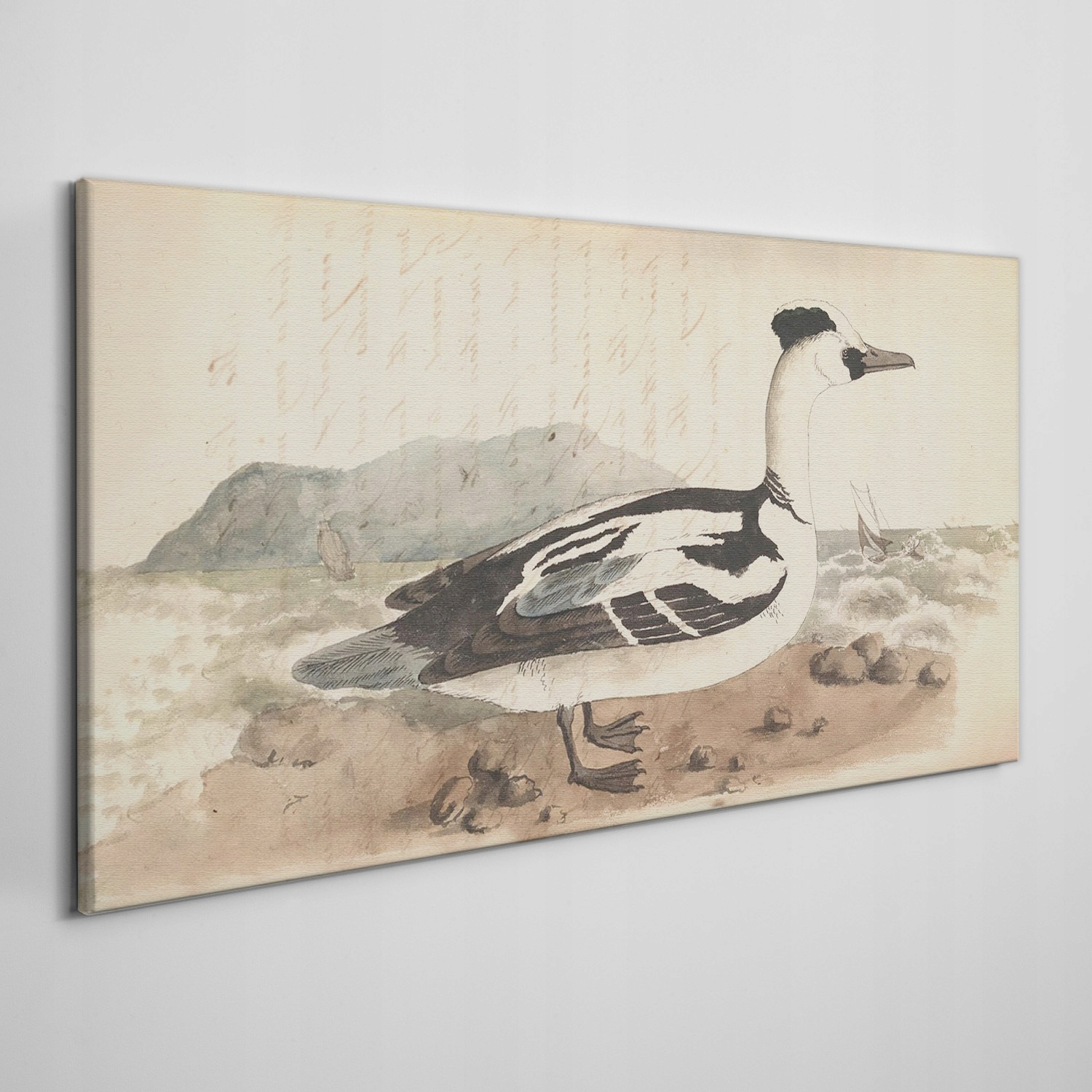 

Ścienny fotoobraz na płótnie Ptak rysunek 100x50