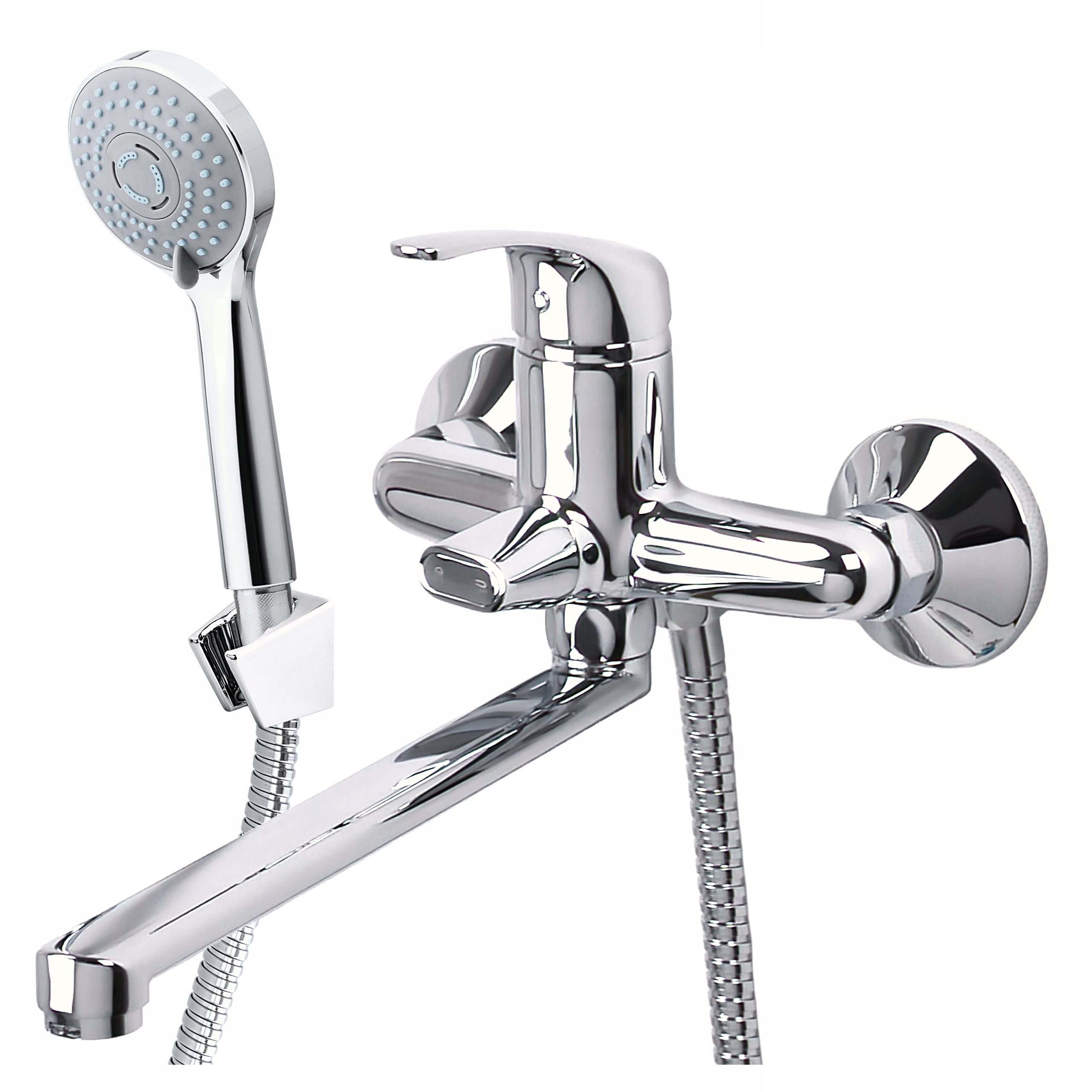 Sada batérií do kúpeľňovej vane s sprchou a otočným prepínačom