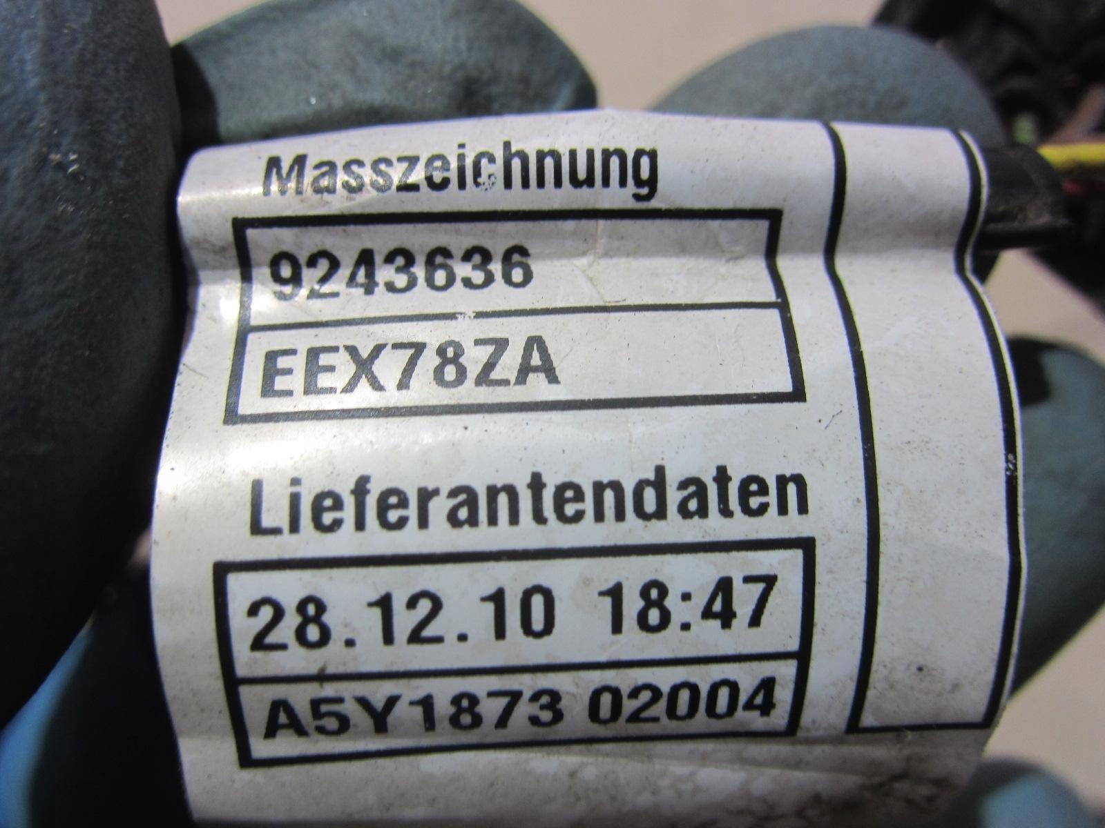 BMW X3 F25 bundle rear CZUJNIKOW PDC 61129243637