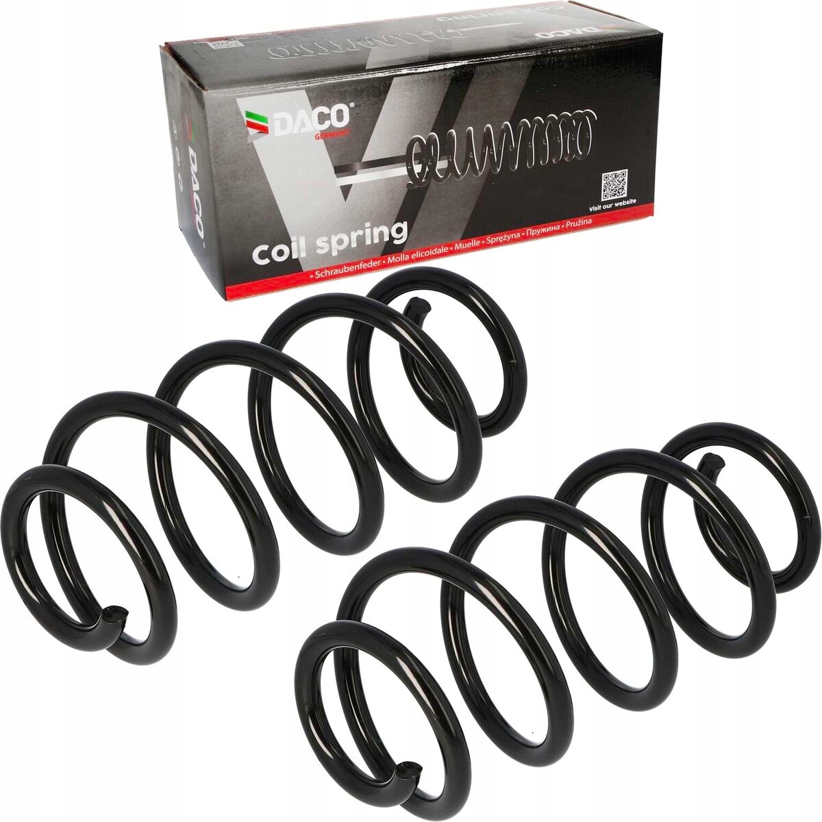 800209 - Пружина підвіски X2 Daco передня для A4 B8 TFSI