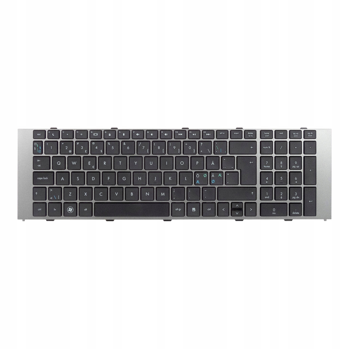 Klávesnice Hp 684632-DH1 677045-DH1 Nordic Qwerty pro Probook 4740S