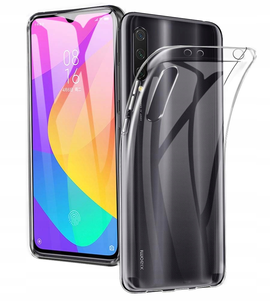 

Etui Silikon do Xiaomi Mi 9 Lite Szkło Hartowane
