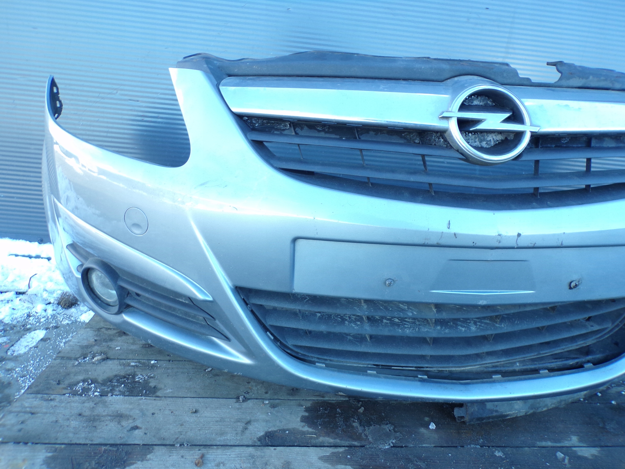 front bumper front OPEL CORSA D colour Z163