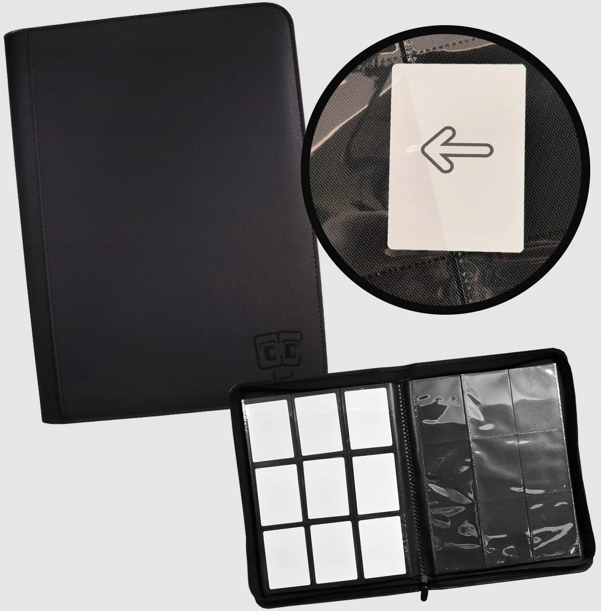 Album TCG Guru 9-Pocket zip Binder