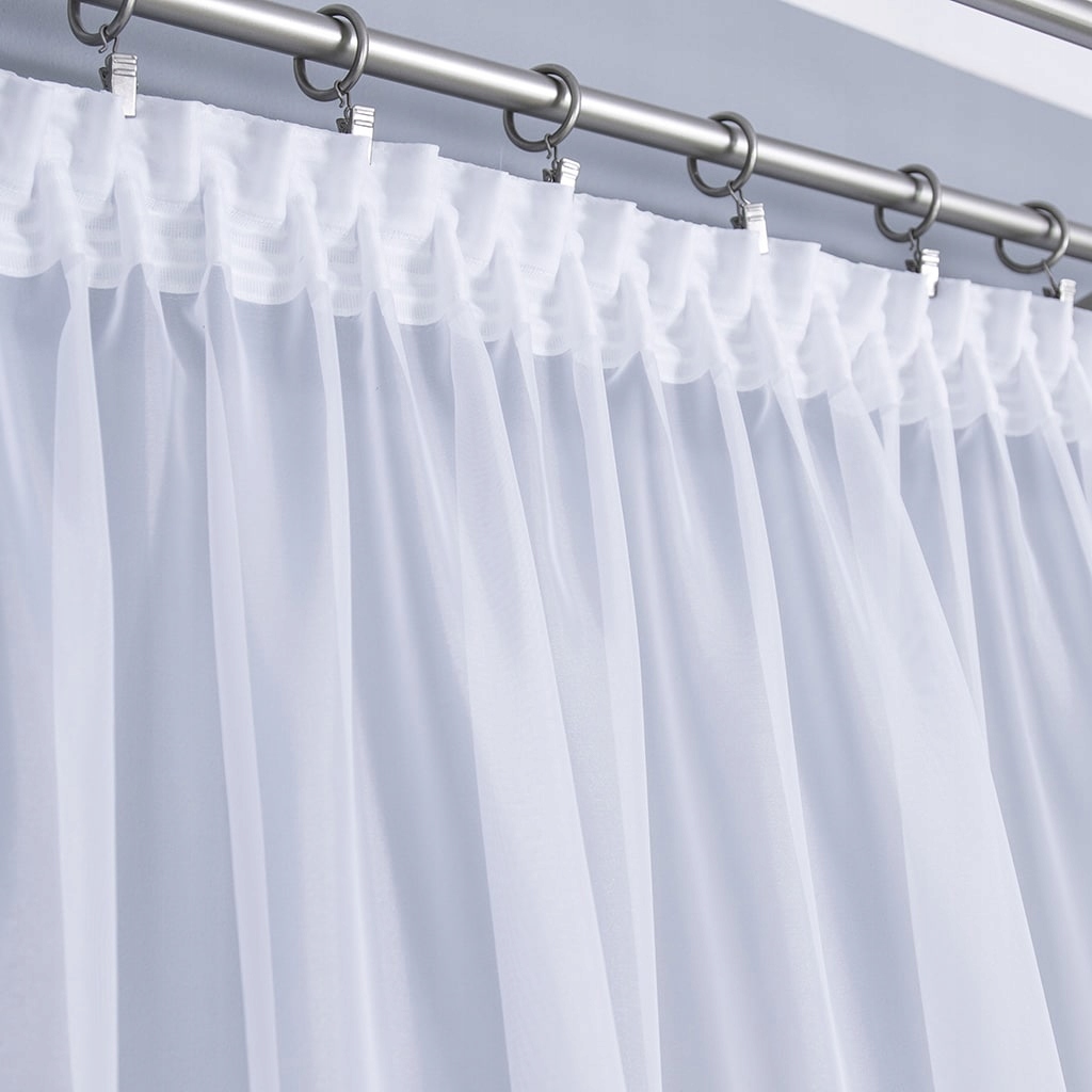 FIRANKA WOAL ZASŁONY TAŚMA ŻABKI TUNEL 300x250cm Wzór gładki