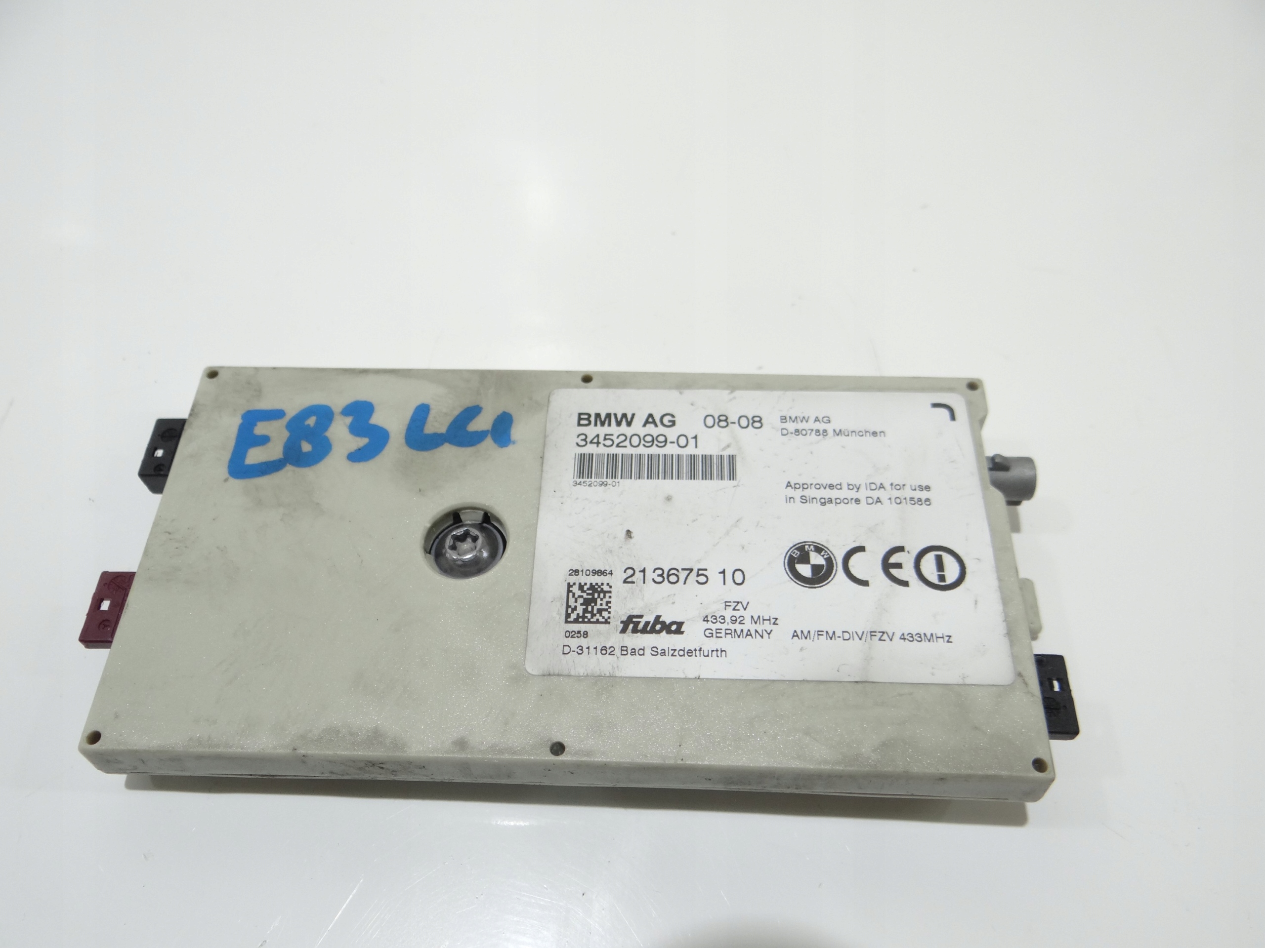 amplifier DIVERSITY BMW X3 E83 LIFT 3452099