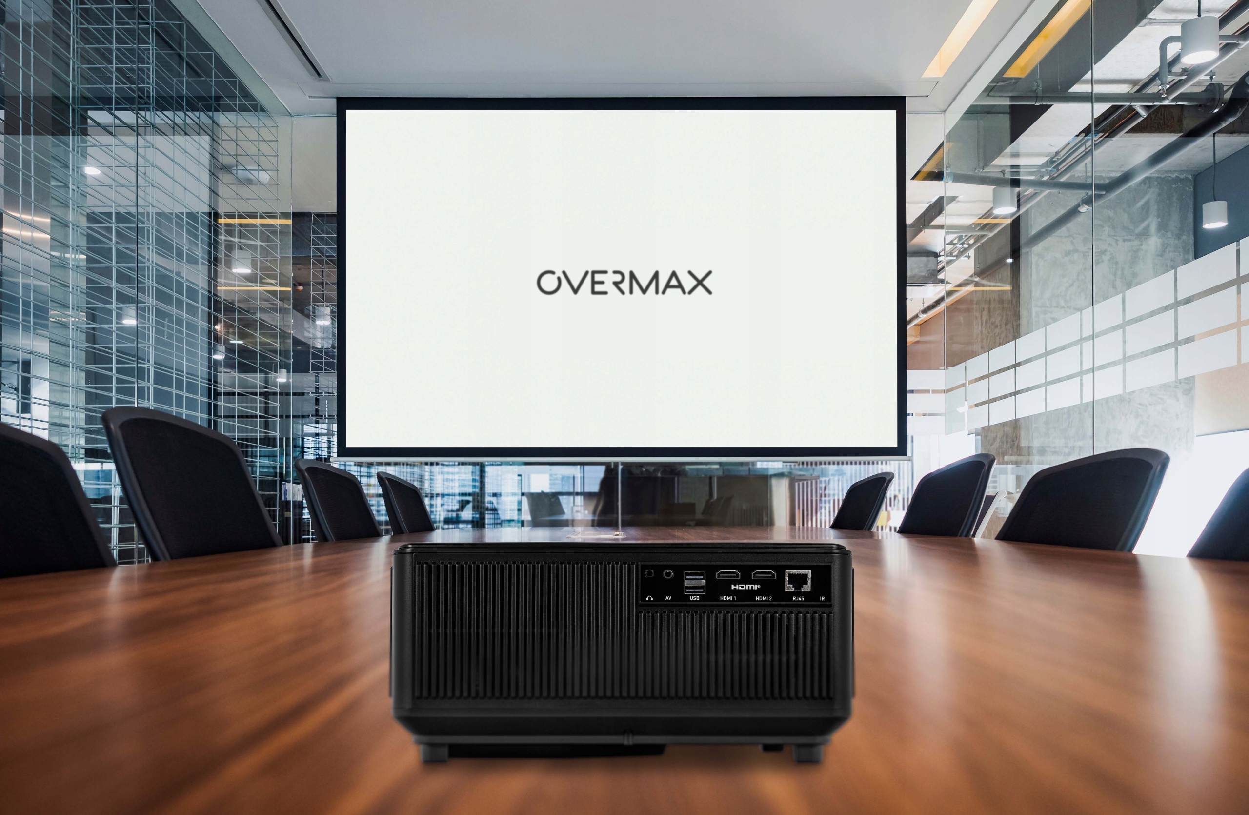 PROJEKTOR FUll HD 6.1 Rzutnik Keystone Auto Focus Android + HDMI + UCHWYT Kolor czarny