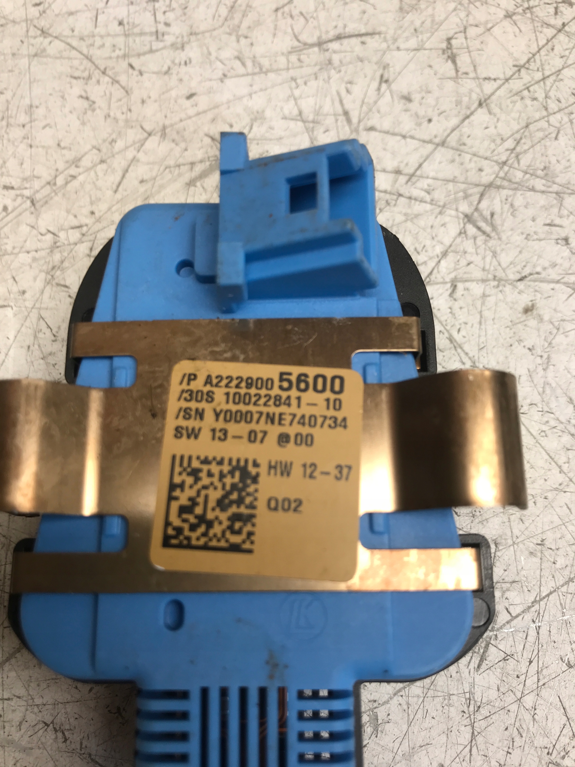 SENSOR sensor rain MERCEDES W222 A2229005600