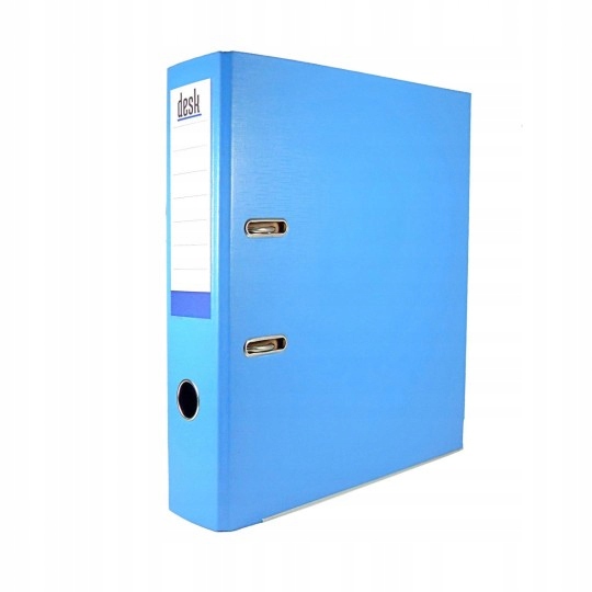 Segregator Desk A4 75mm Jasny niebieski