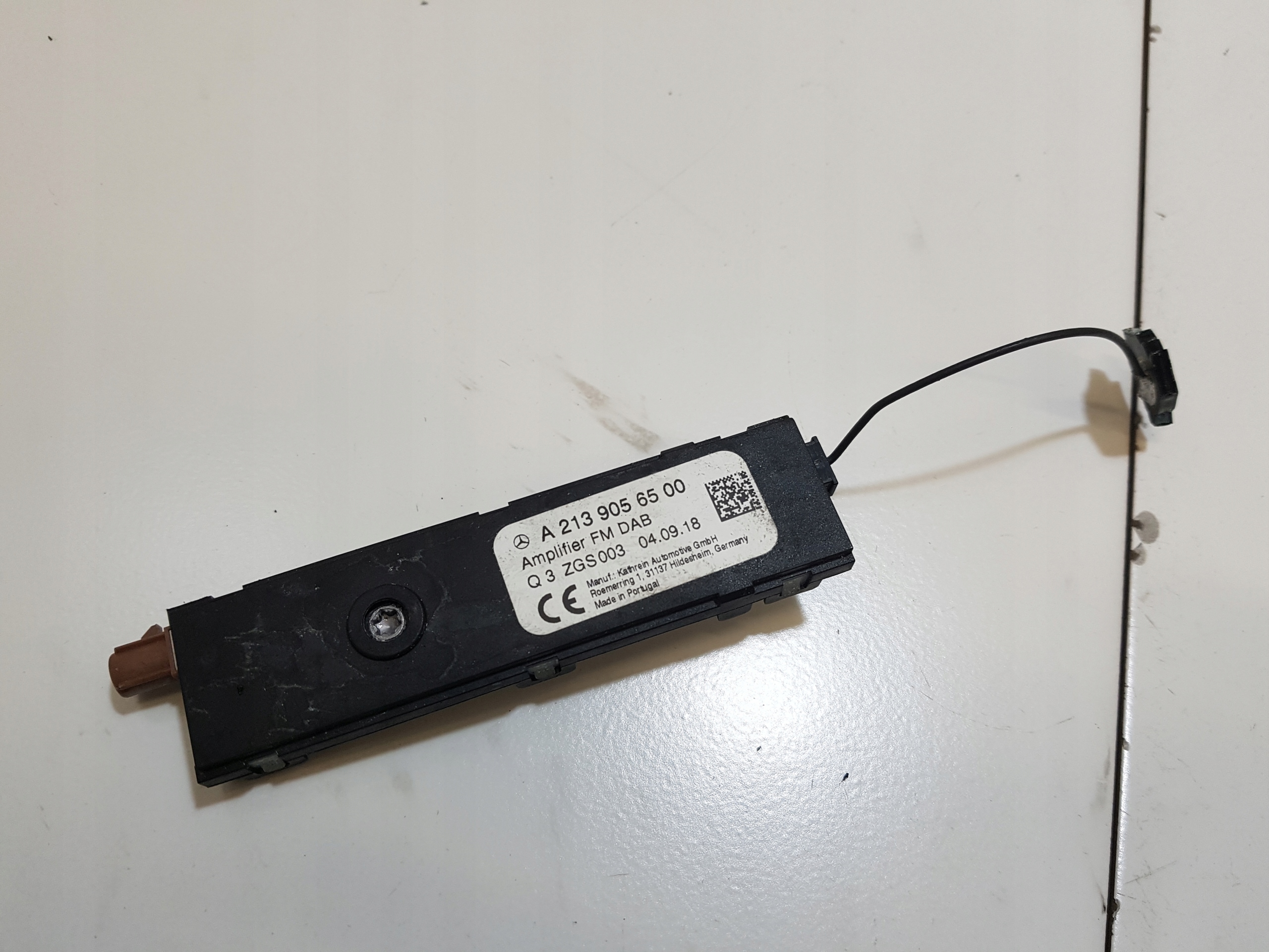 antenna amplifier MERCEDES-BENZ A KLASA W177 A2139056500