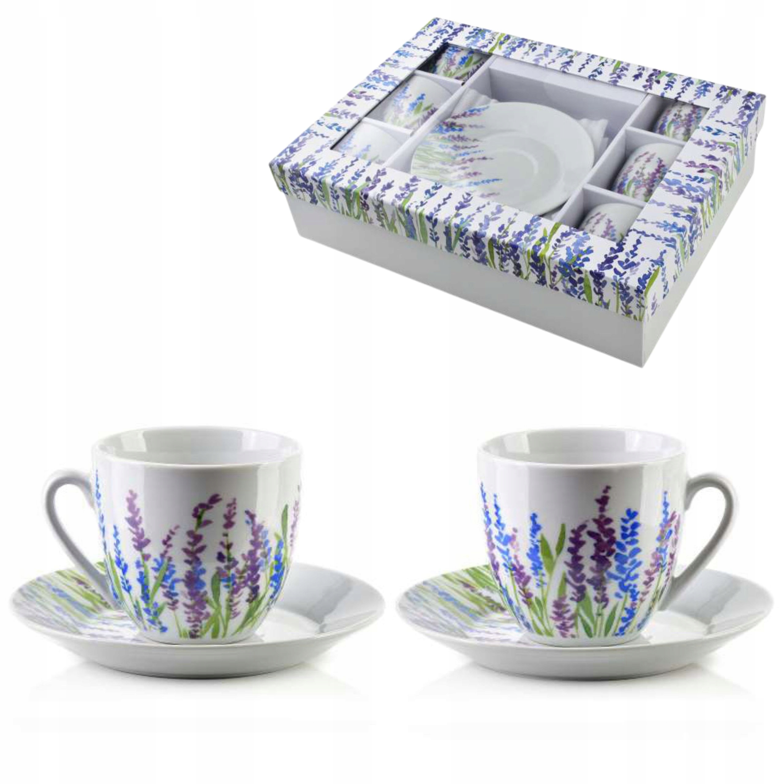 Šálek s podšálkem Joy Sada 6 šálků s podšálkem 245 ml HTTC5601