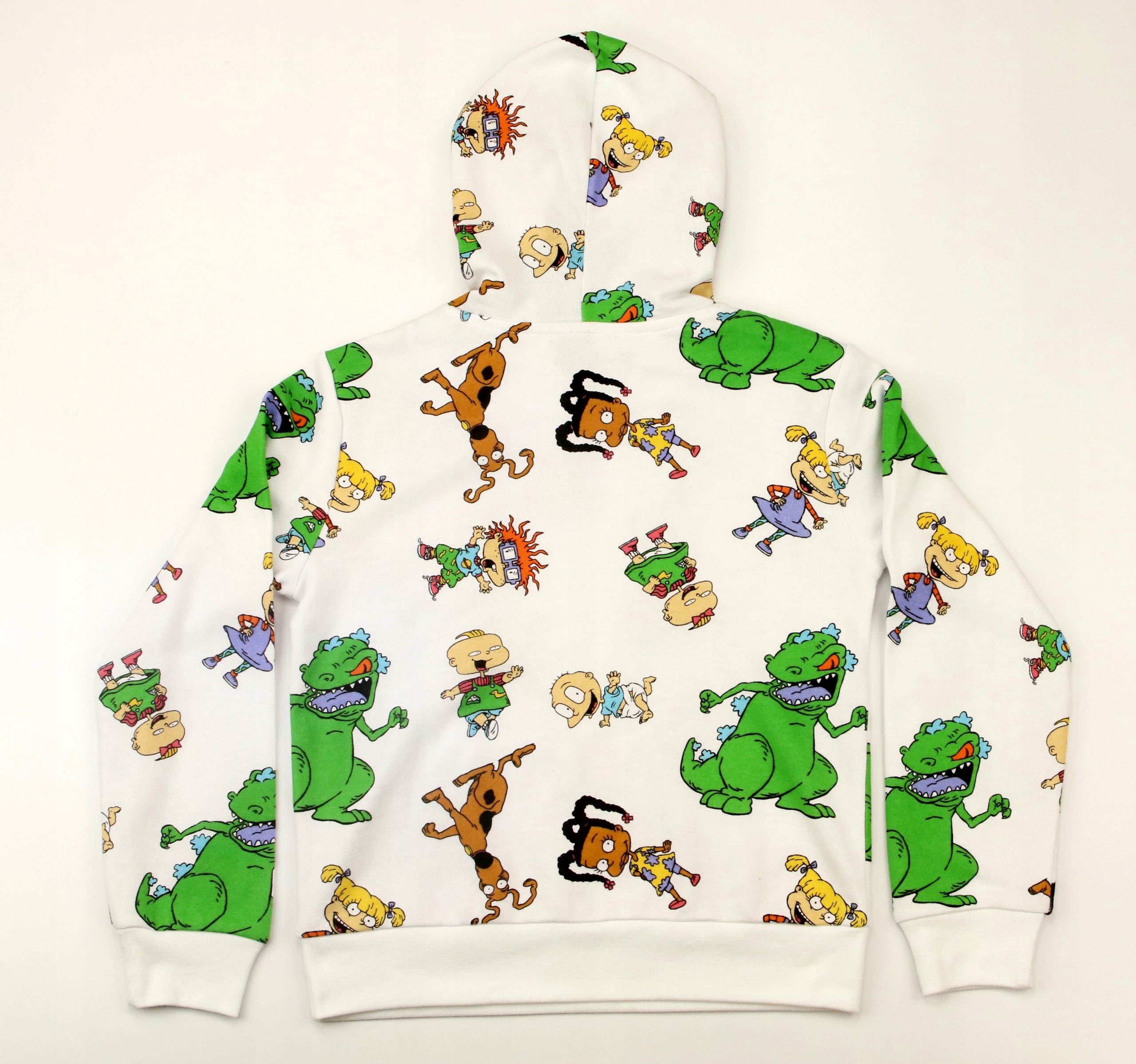 $34 Nickelodeon Rugrats Pełzaki Bluza Kaptur r. M Wzór dominujący nadruk