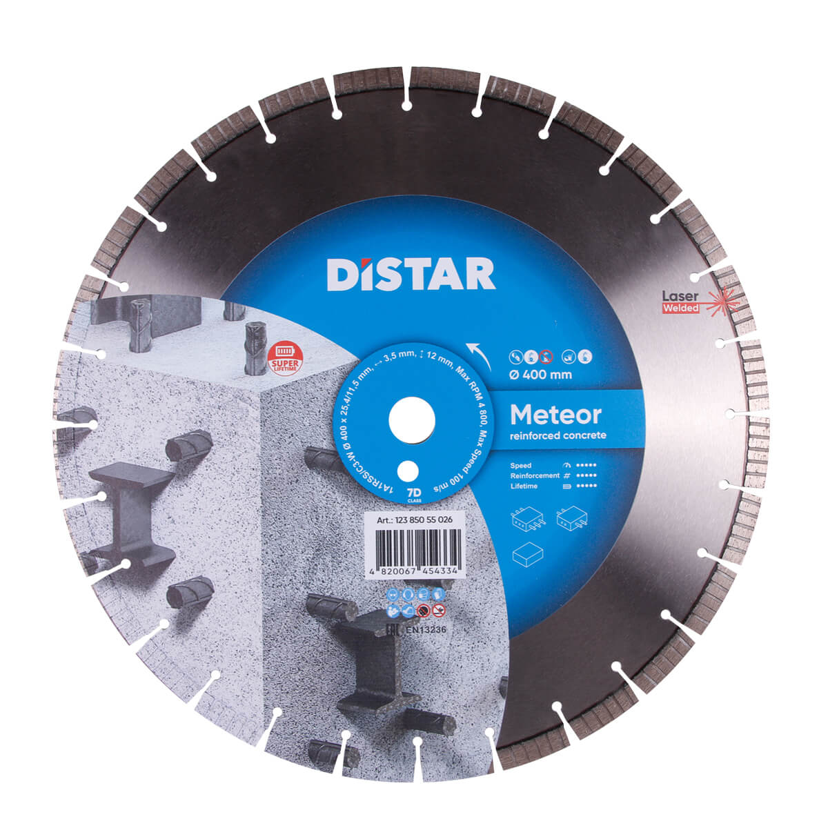 Diamantový Kotouč na Betonu 400x3,5 mm Distar