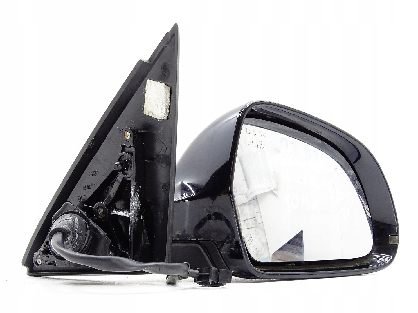 mirror door exterior right AUDI Q3 8U 10 PIN LY9B