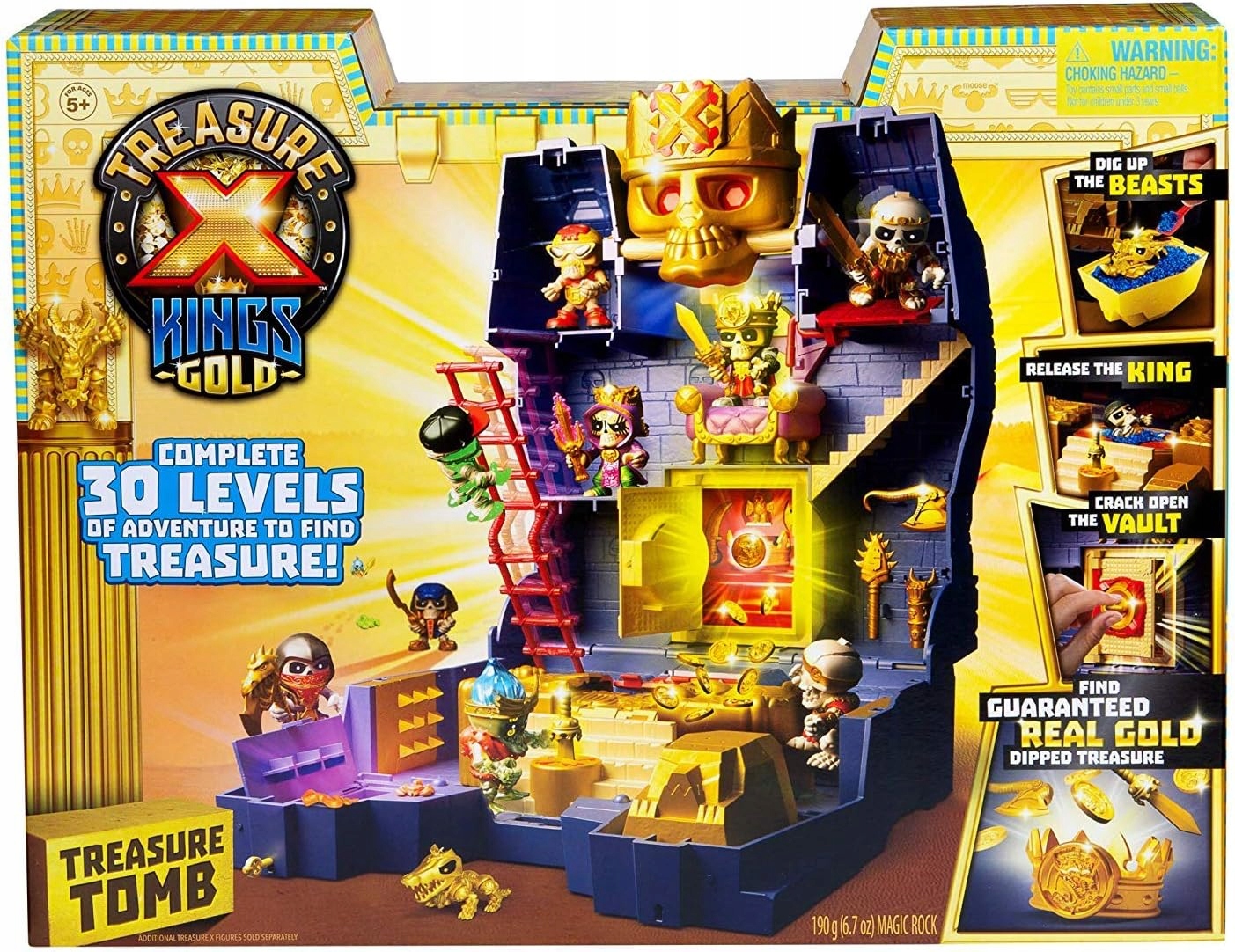 Treasure X Kings Grobowiec Skarbów Duży Zestaw