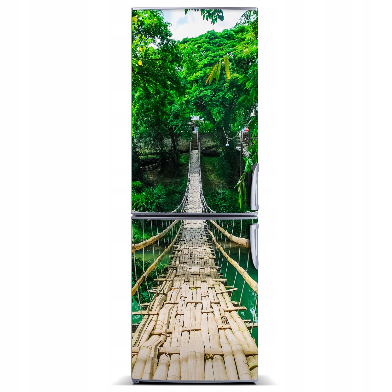 

Naklejka fototapeta na lodówkę Most wiszący 60x180