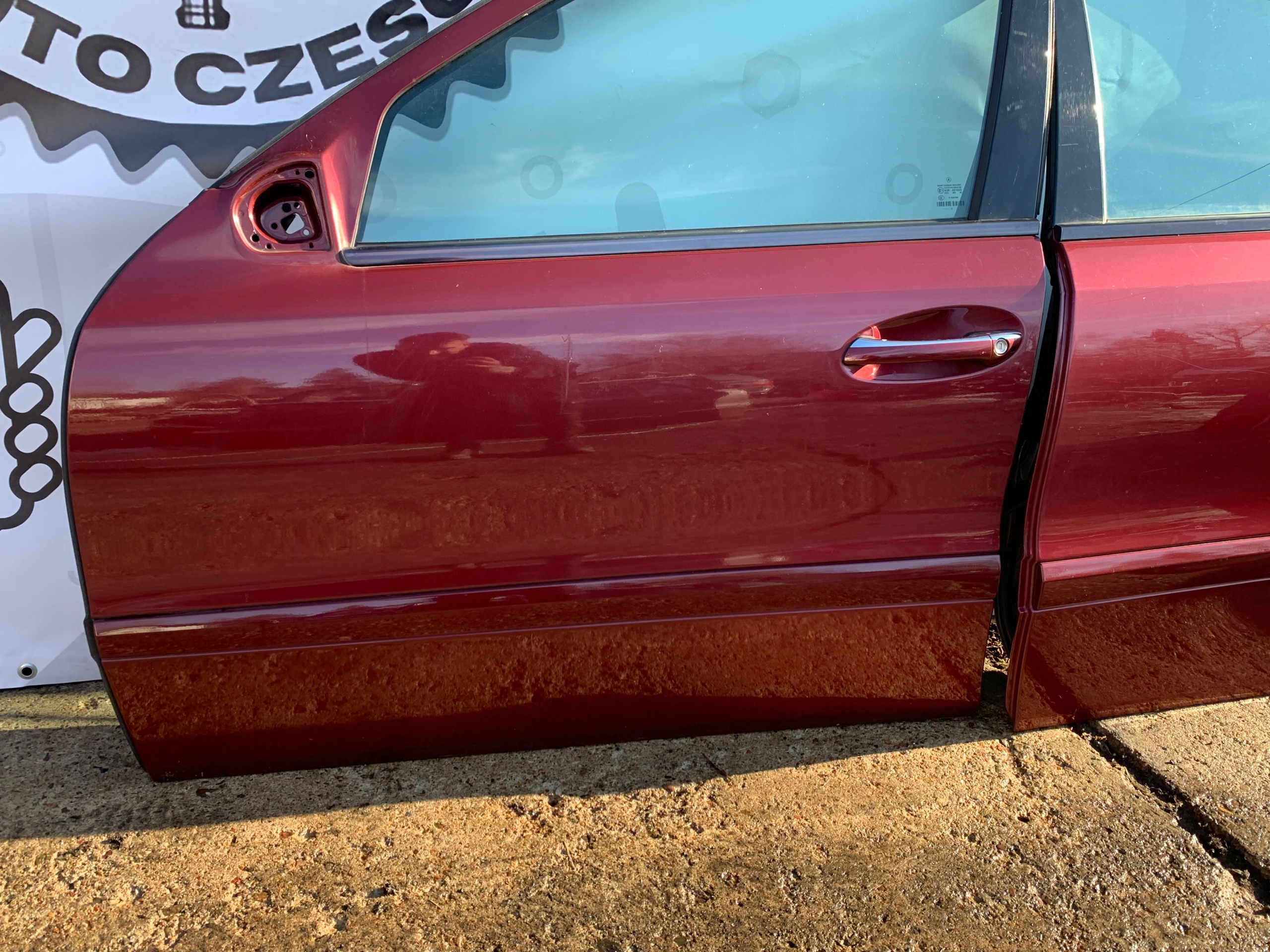 MERCEDES W211 E-KLASA door left left front front 567 c567