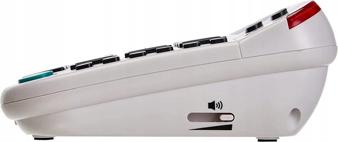 Telefon Stacjonarny Maxcom KXT480 przewodowy Biały Cechy dodatkowe tryb głośnomówiący