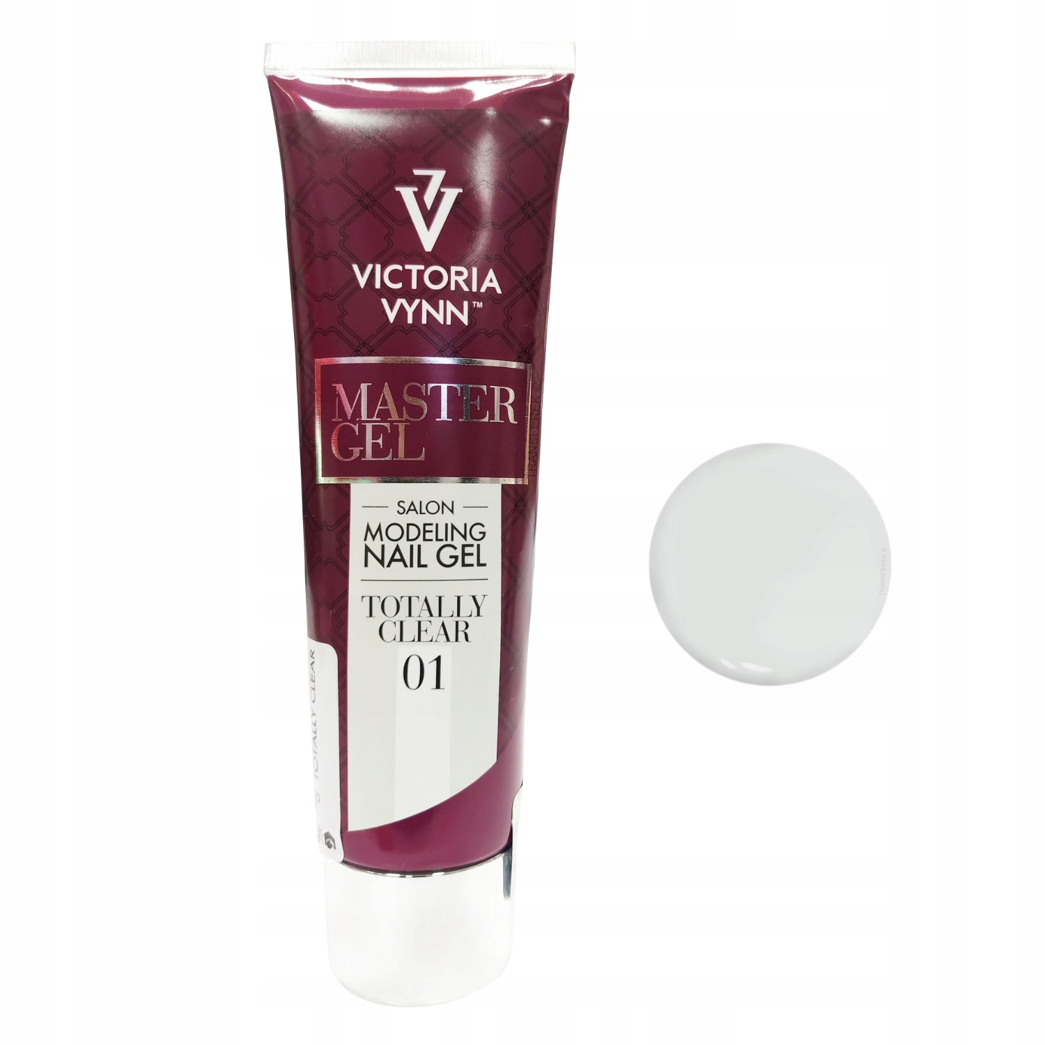 Akrylový gel na nehty Victoria Vynn Master Gel 01 Totally Clear 60 g Uv