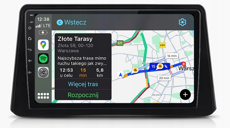 Opel Mokka Navigace Rádio Android Carplay Mapy Aplikace 8GB/128GB Dsp
