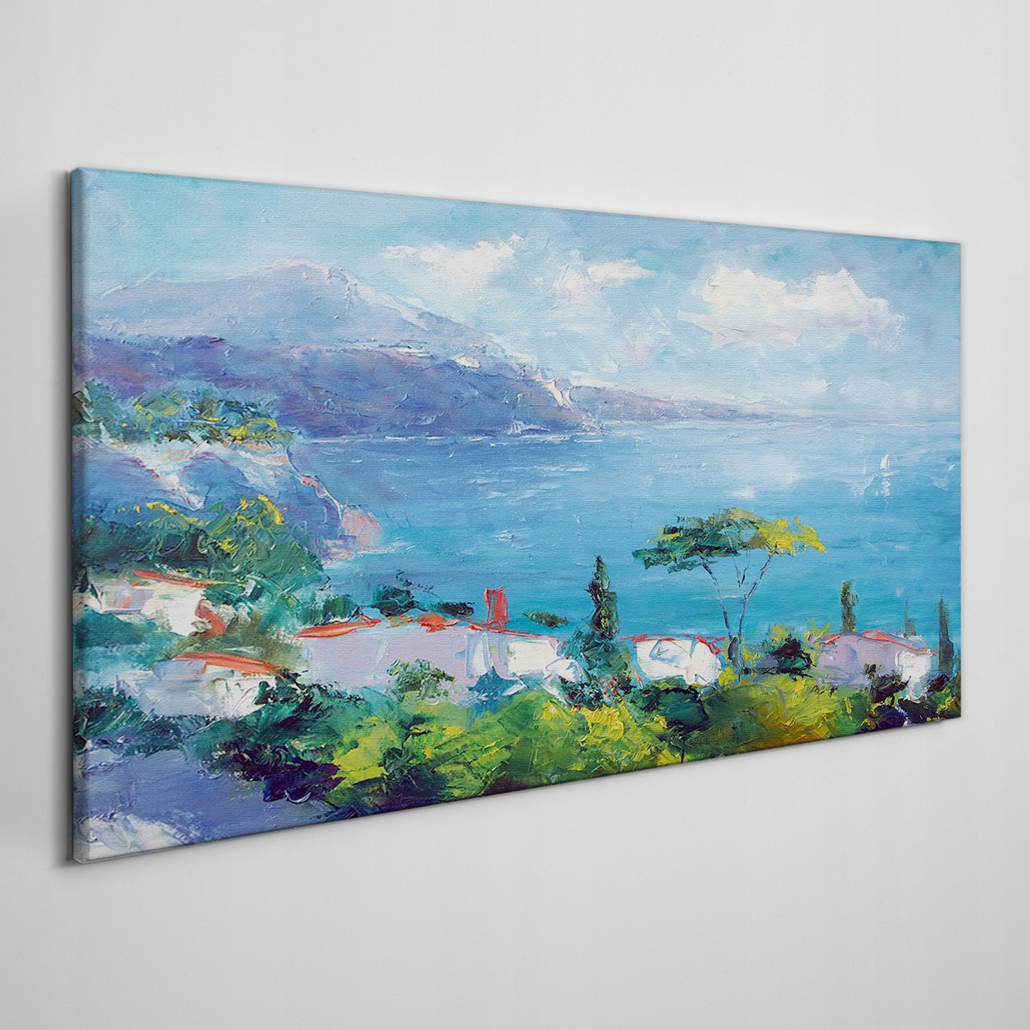 

Obraz na płótnie Morze góry morze niebieski 120x60