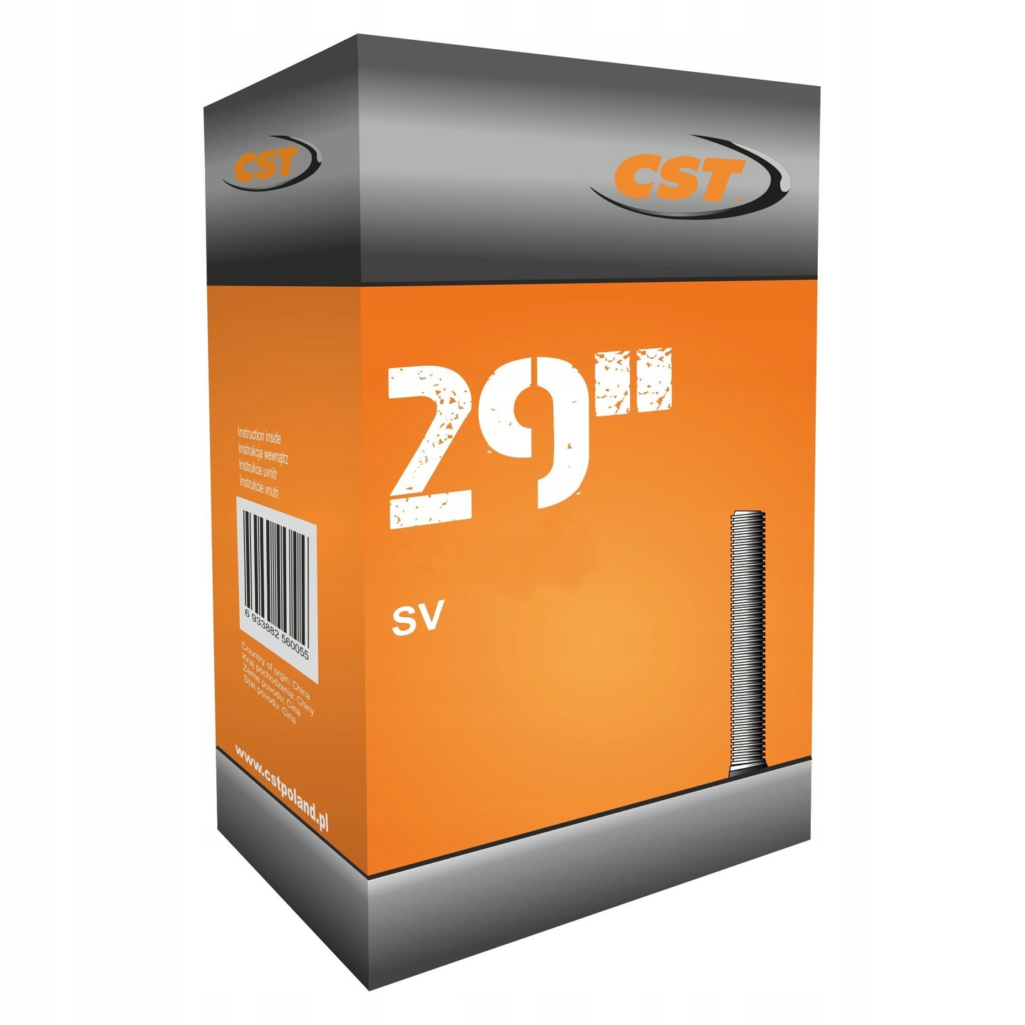 Dętka Rowerowa 29 x 3.0 Av 40mm Samochodowy Cst