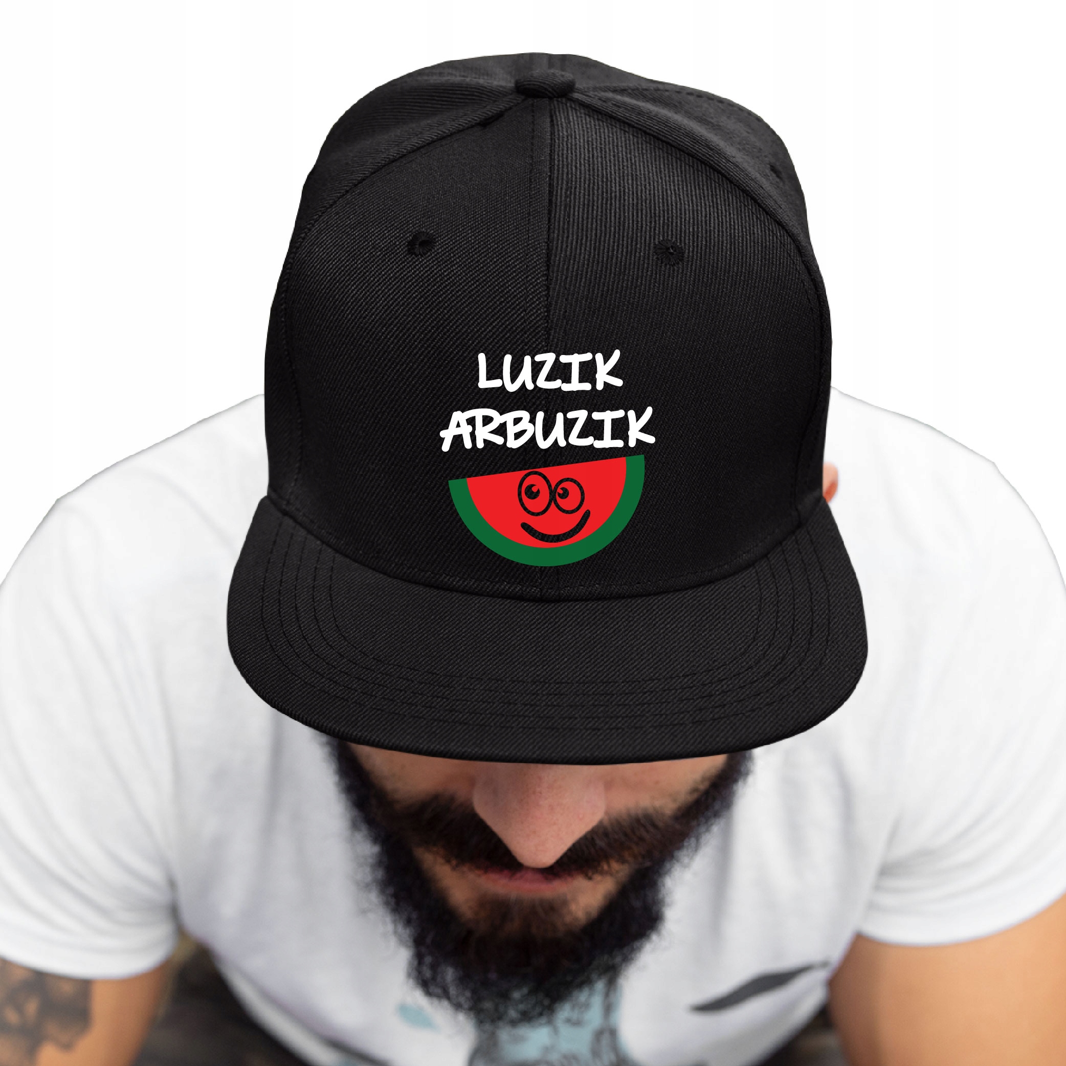 MODNA CZAPKA Z PŁASKIM DASZKIEM SNAPBACK LUZIK
