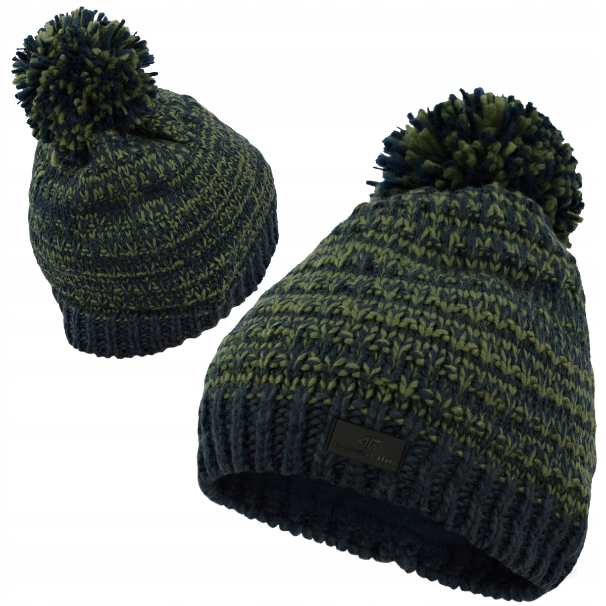 

Czapka Męska 4F Zimowa Z Pomponem Ocieplana L