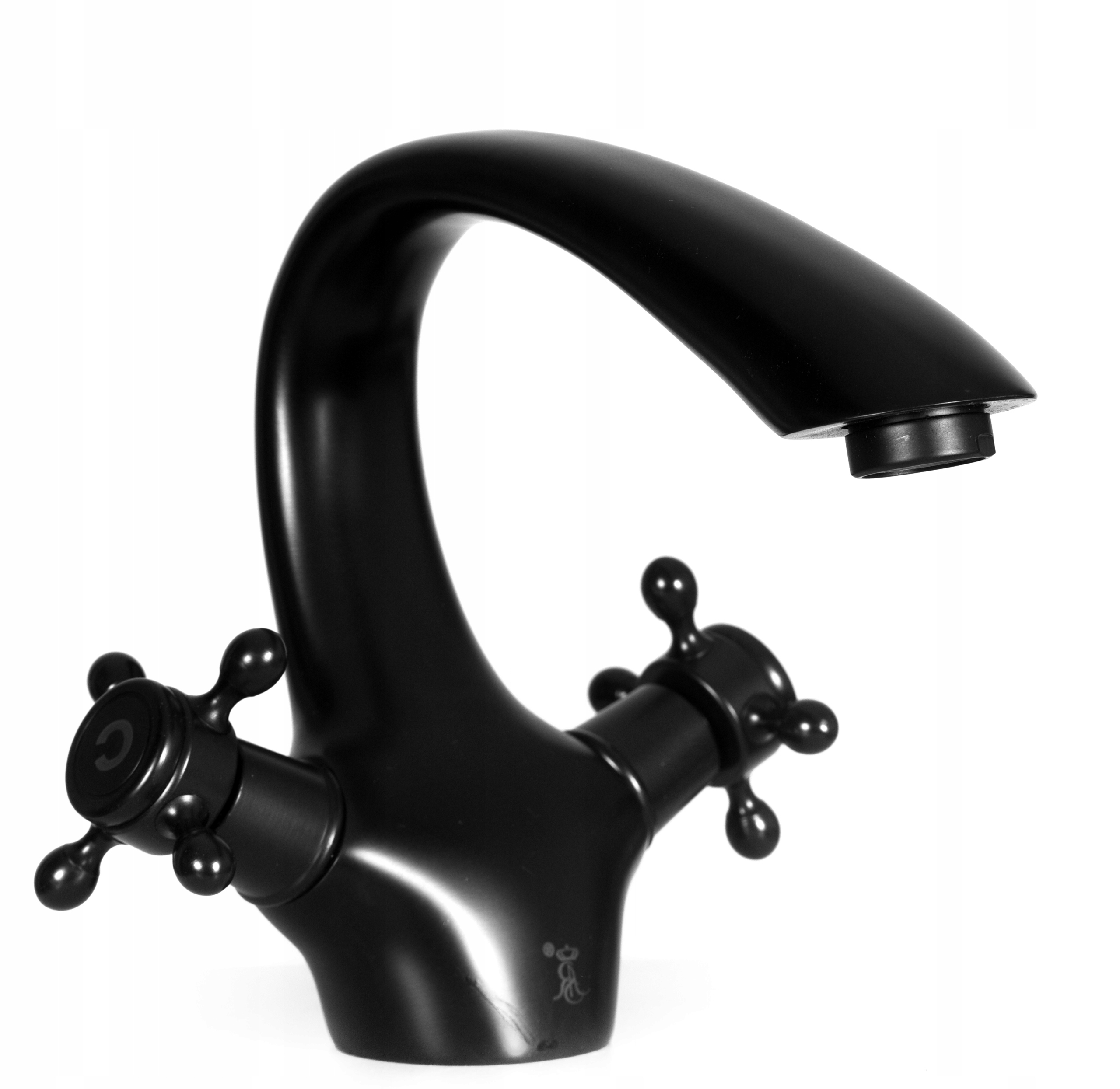 BATERIA UMYWALKOWA CZARNA RETRO STOJĄCA POKRĘTŁA Rodzaj wylewki Stała