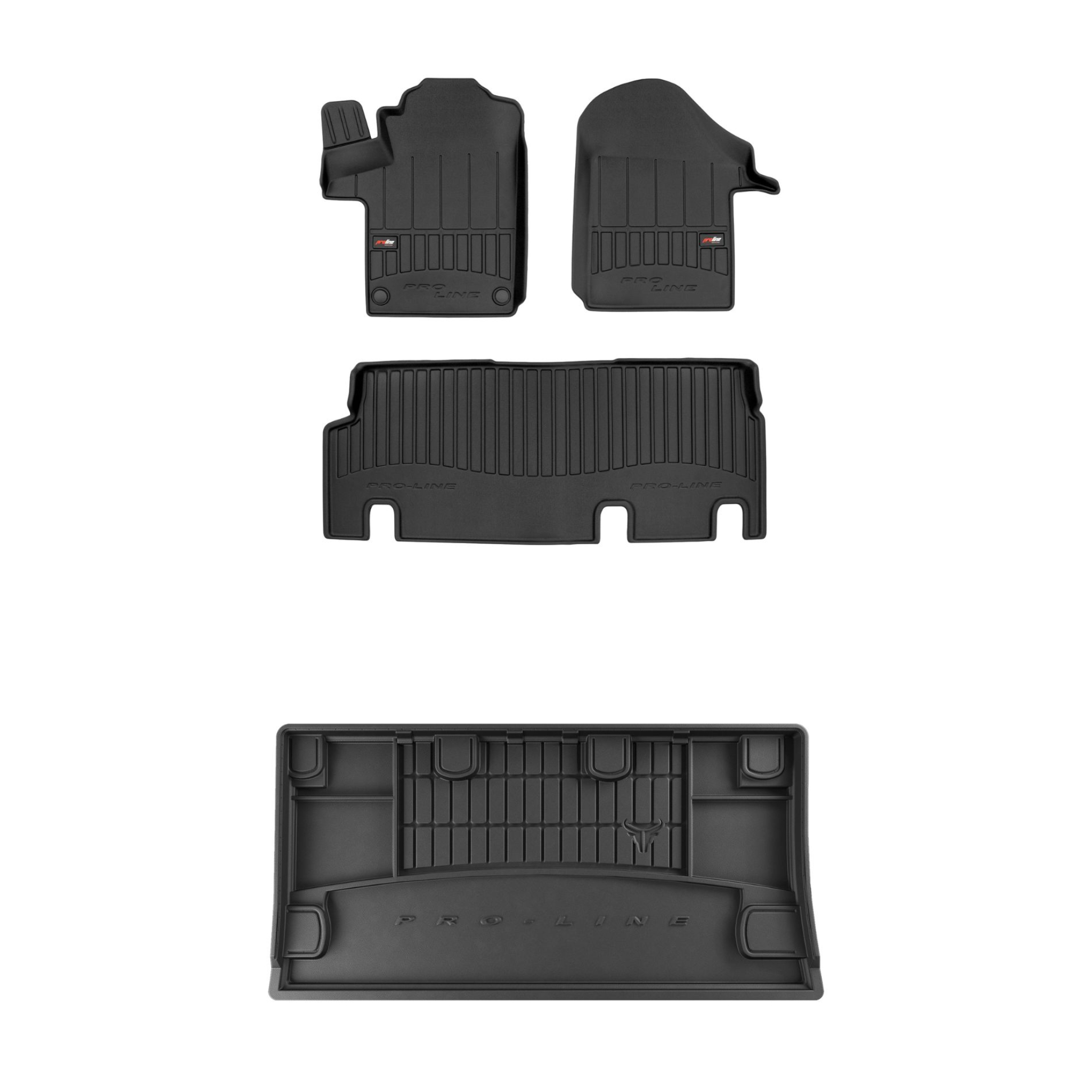 Sada gumových kobercov a rohoží pre Mercedes-Benz Vito III od roku 2014