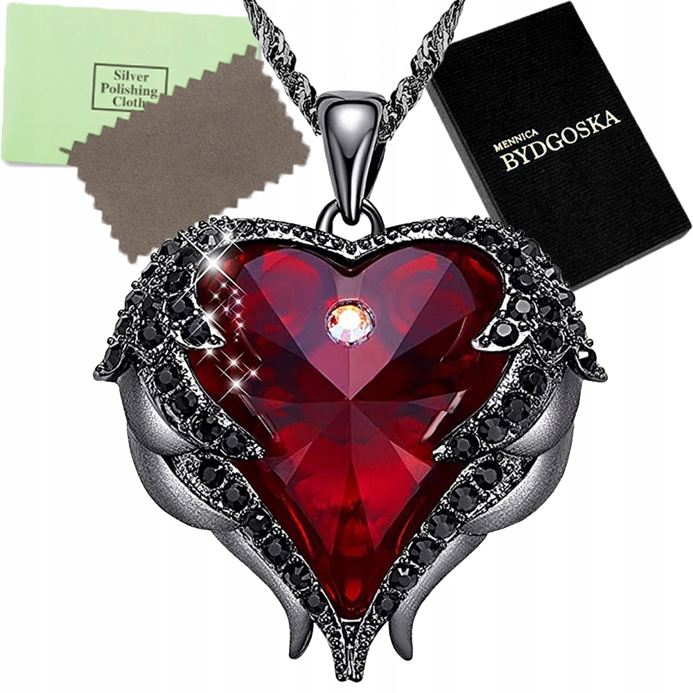 

Naszyjnik Srebrny Łańcuszek Damski Z Zawieszką 925