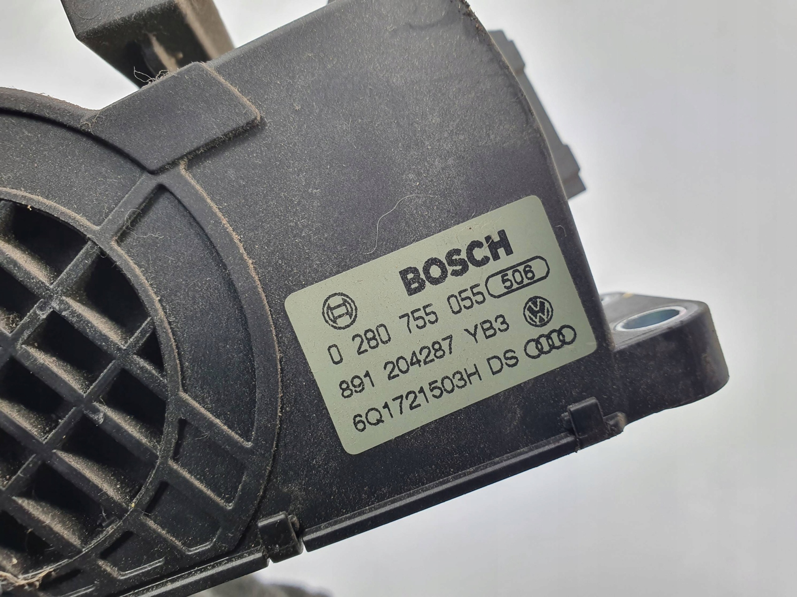 PEDAL 6Q1721503H SKODA FABIA II