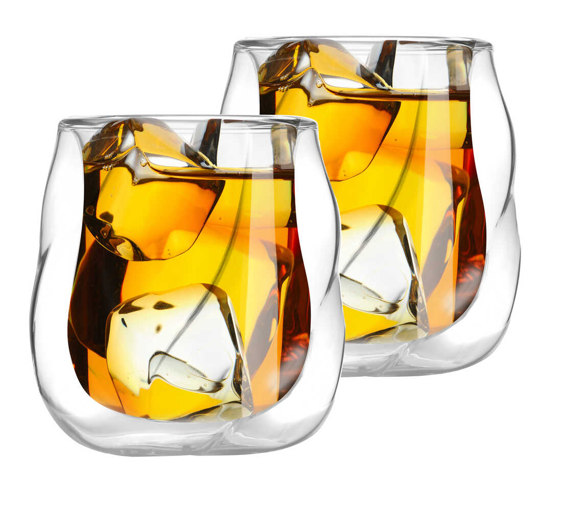 

Zestaw 2 Szklanek Whisky Ezno Vialli Design 320 ML