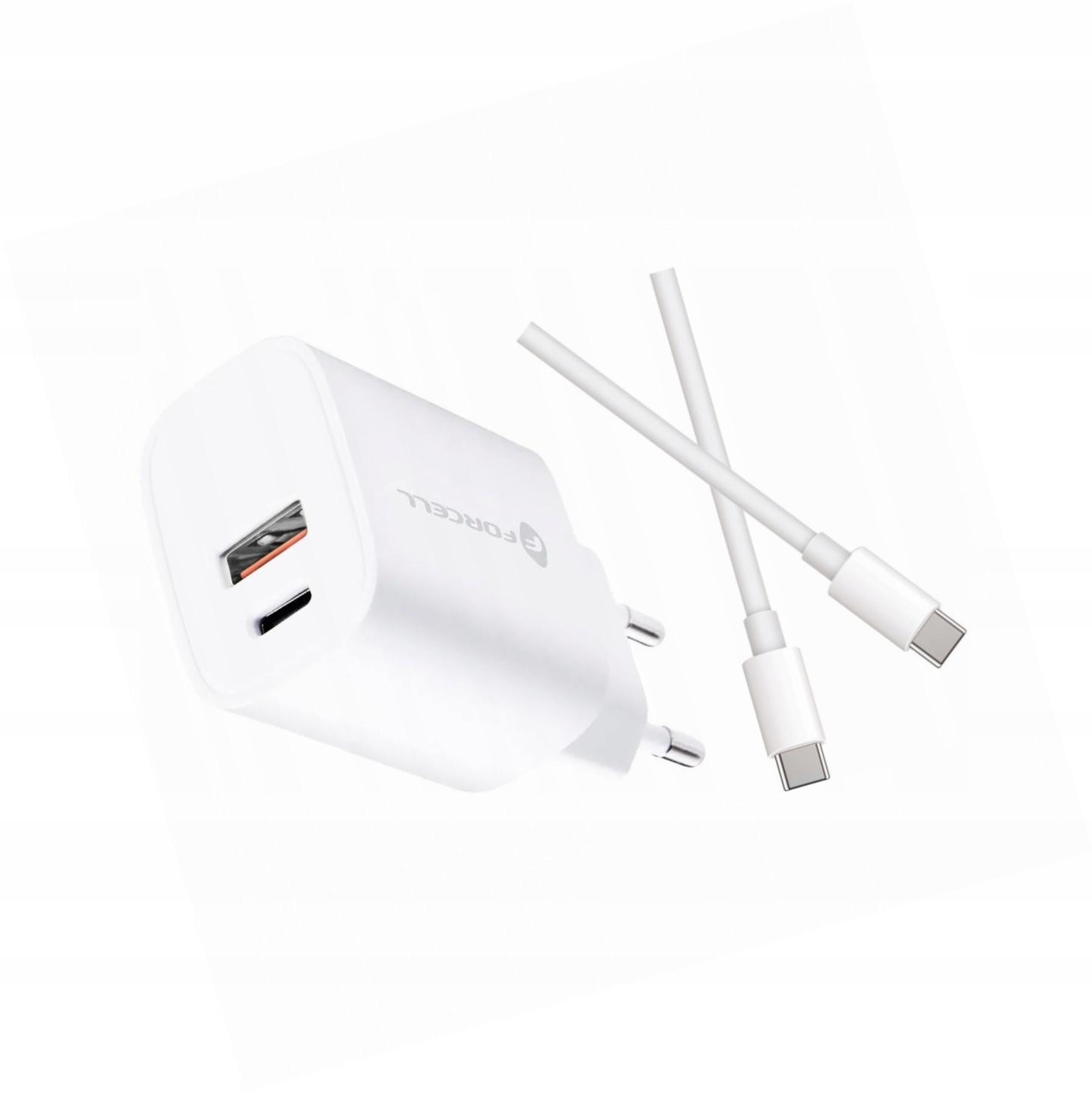 Szybka ładowarka 30W 2 porty z długim kablem 2m do Oppo A5 Pro 5G