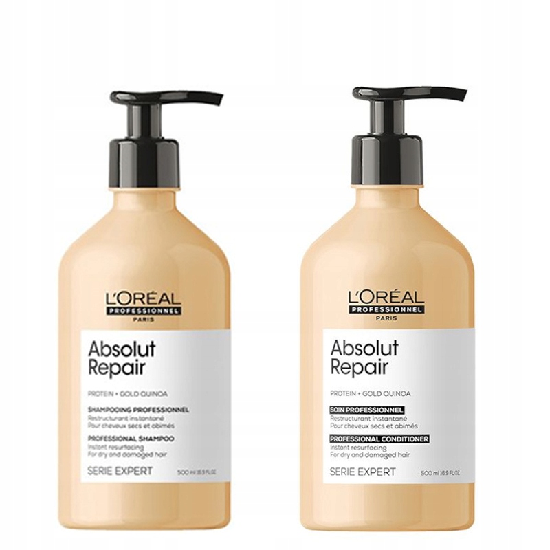 Loreal Absolut Repair šampon 500 ml kondicionér 500 ml pro silnou obnovu vlasů