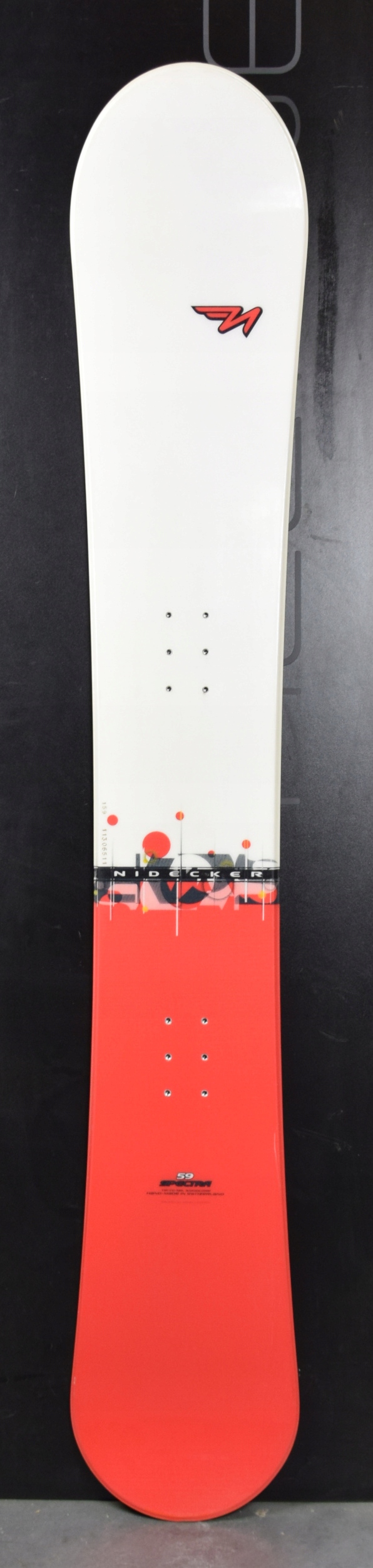 Snowboard NIDECKER Spectra 159cm Outlet Rodzaj deski All mountain