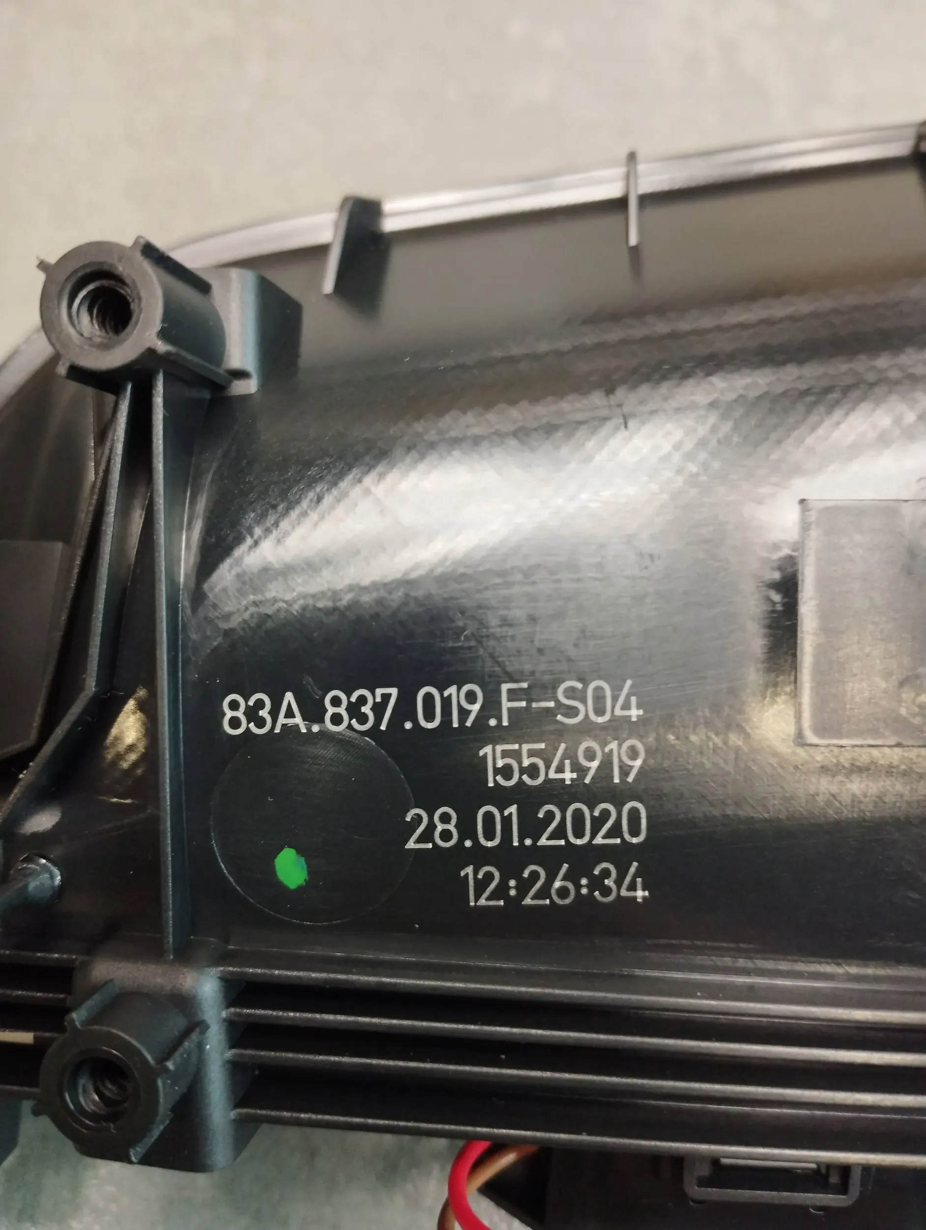 Audi Q3 F3 83A handle inner left front 83A837019F UK