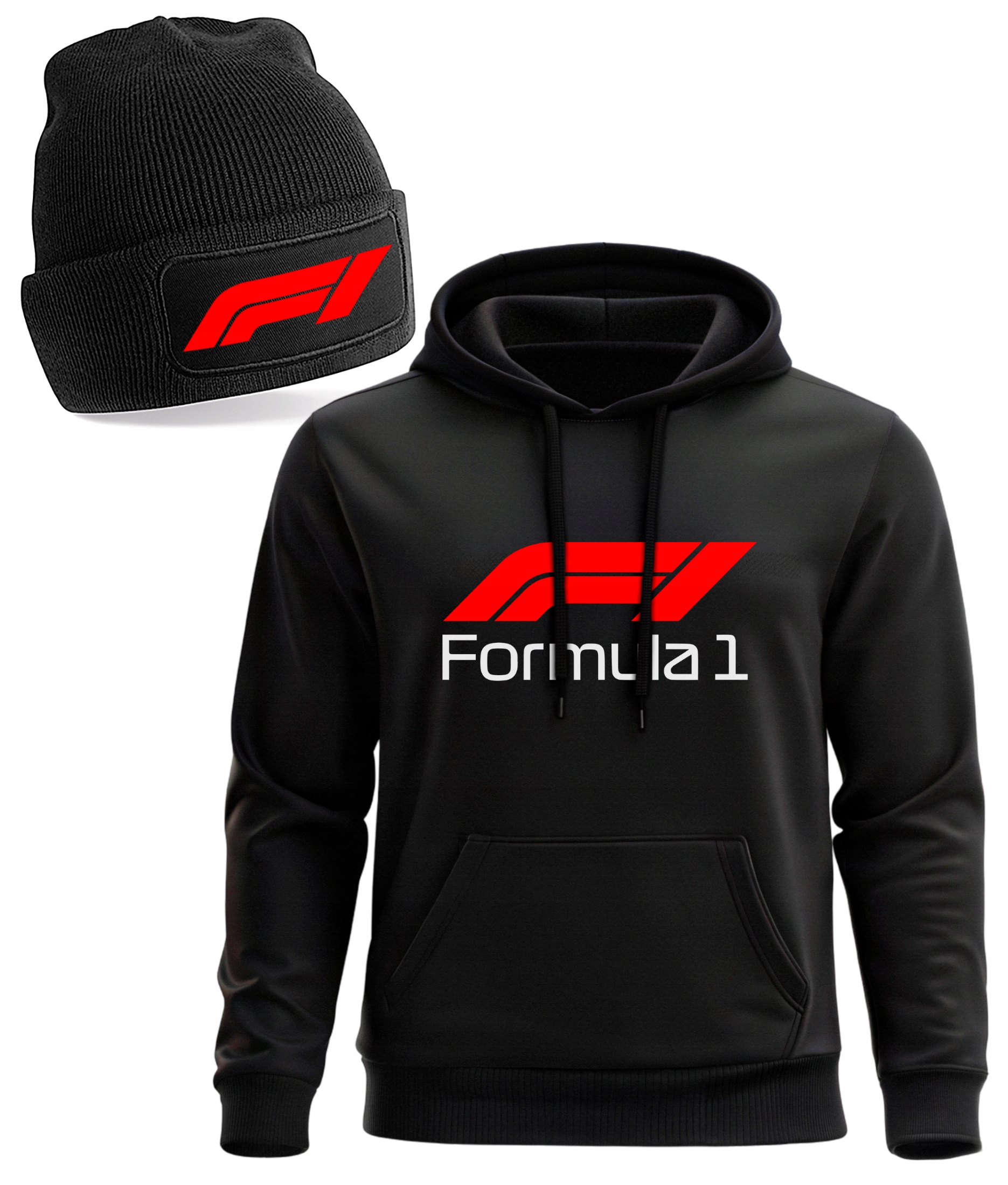 Mikina FORMUŁA1 Pánská Dárek Pro Muže F1 Velikost L Čepice