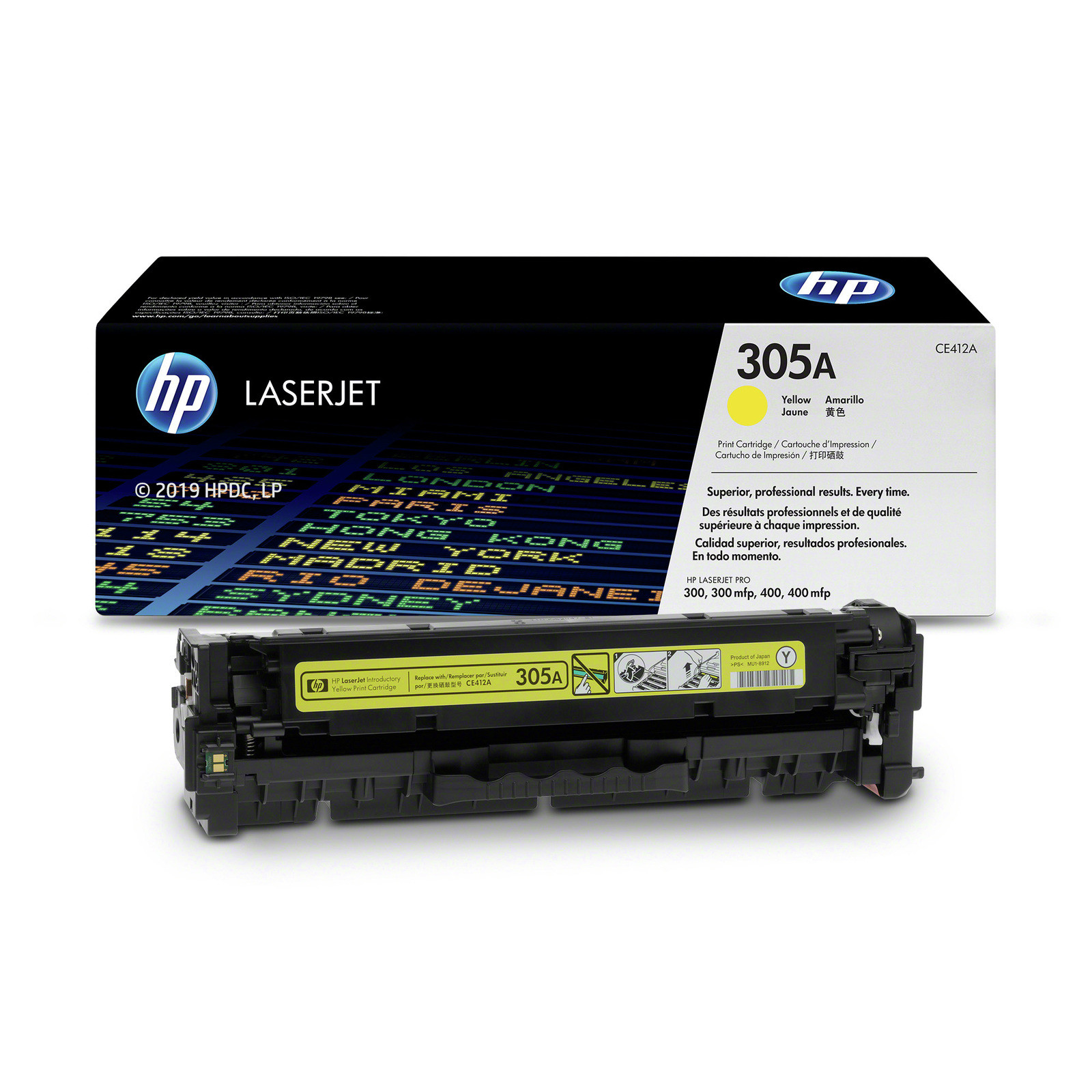 Toner Hp 305A CE412A žltý (yellow)