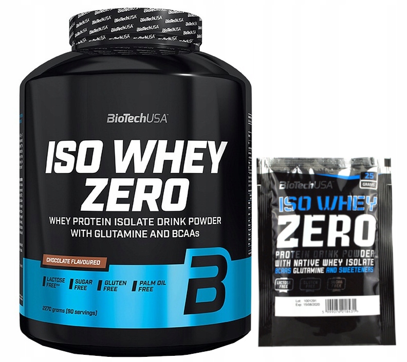 BIOTECH ISO WHEY ZERO 2270g PREZENT IZOLAT WPI WPC — 20
