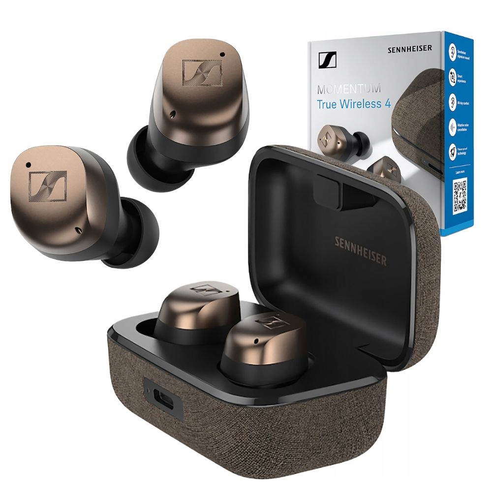 In-ear Sluchátka Bezdrátová Sennheiser Momentum 4 Černo-měděná