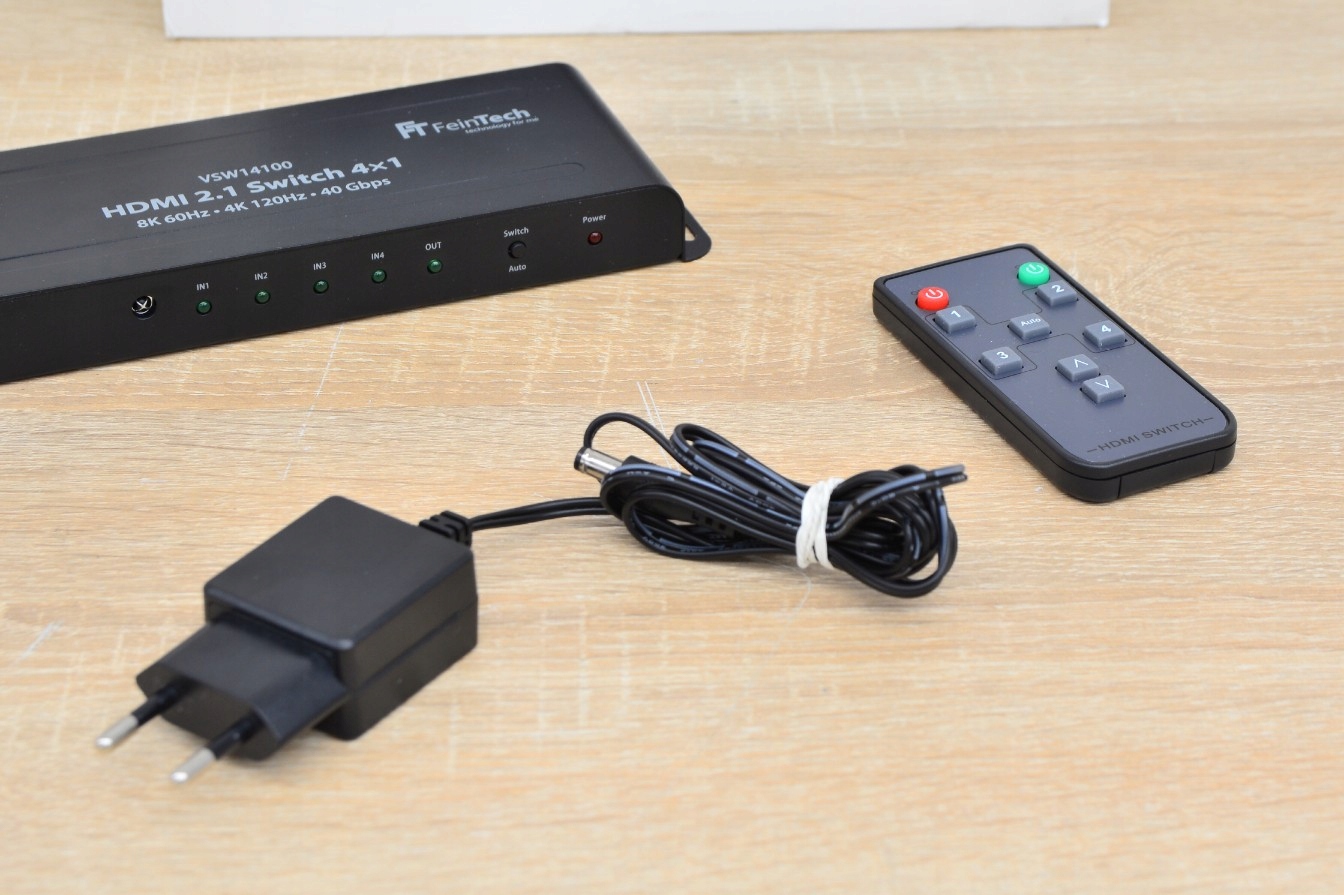 FeinTech 4K HDMI Switch 4-portowy Kod producenta VSW14100