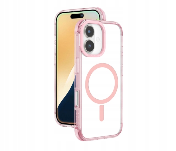 Etui AmazingThing Omni Mag Case iPhone 16 ciemnoróżowe