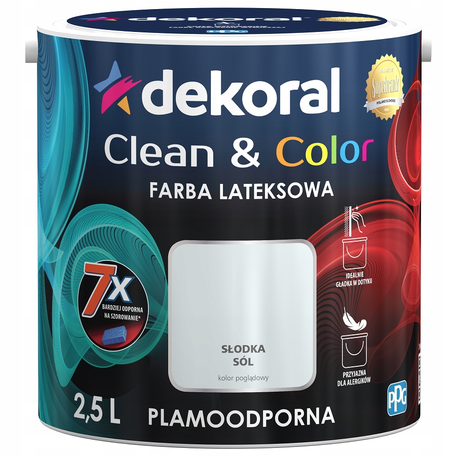 

Dekoral Farba Clean&color słodka sól 2,5L