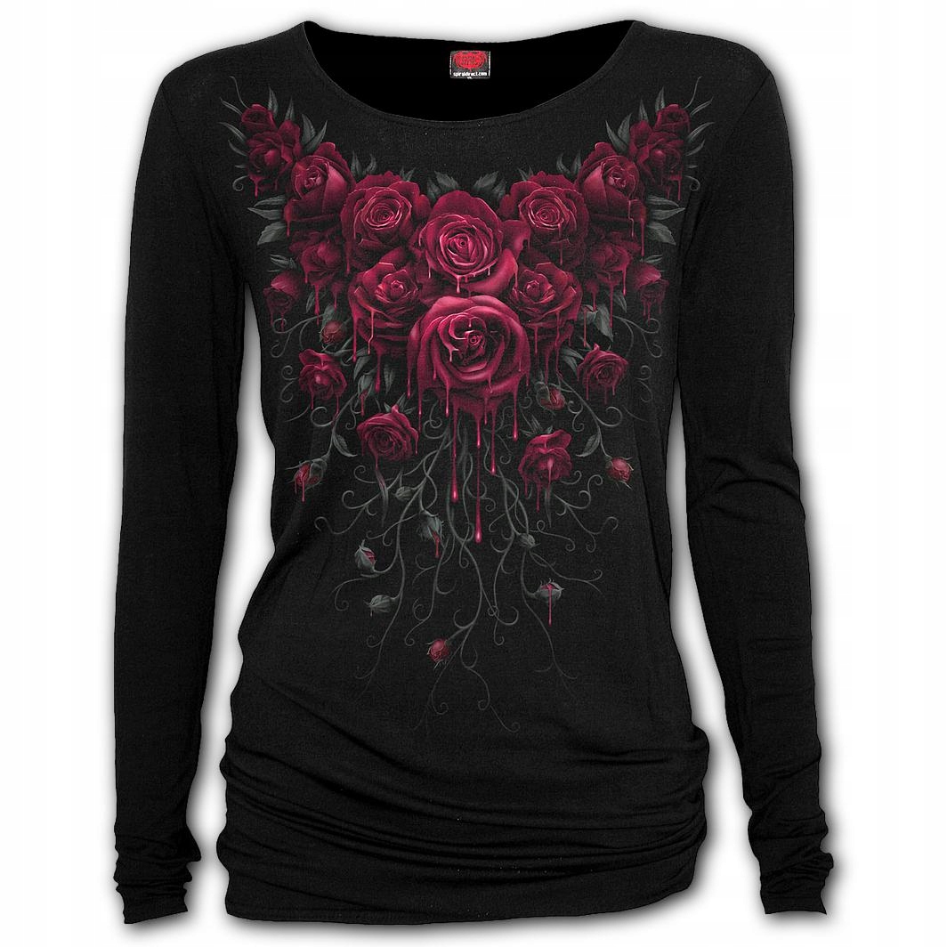 

Bluzka England Spiral Krwawe Róże Gothic L