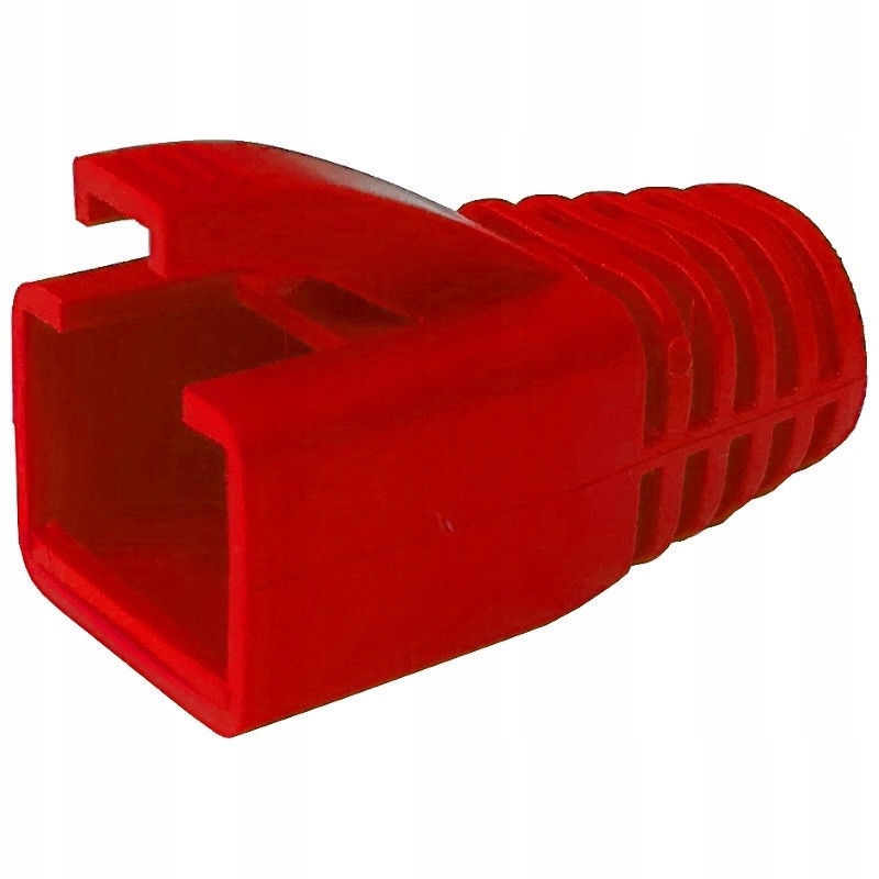 

Osłonka osłonki na wtyk RJ45 kat6a 7 10sz czerwona